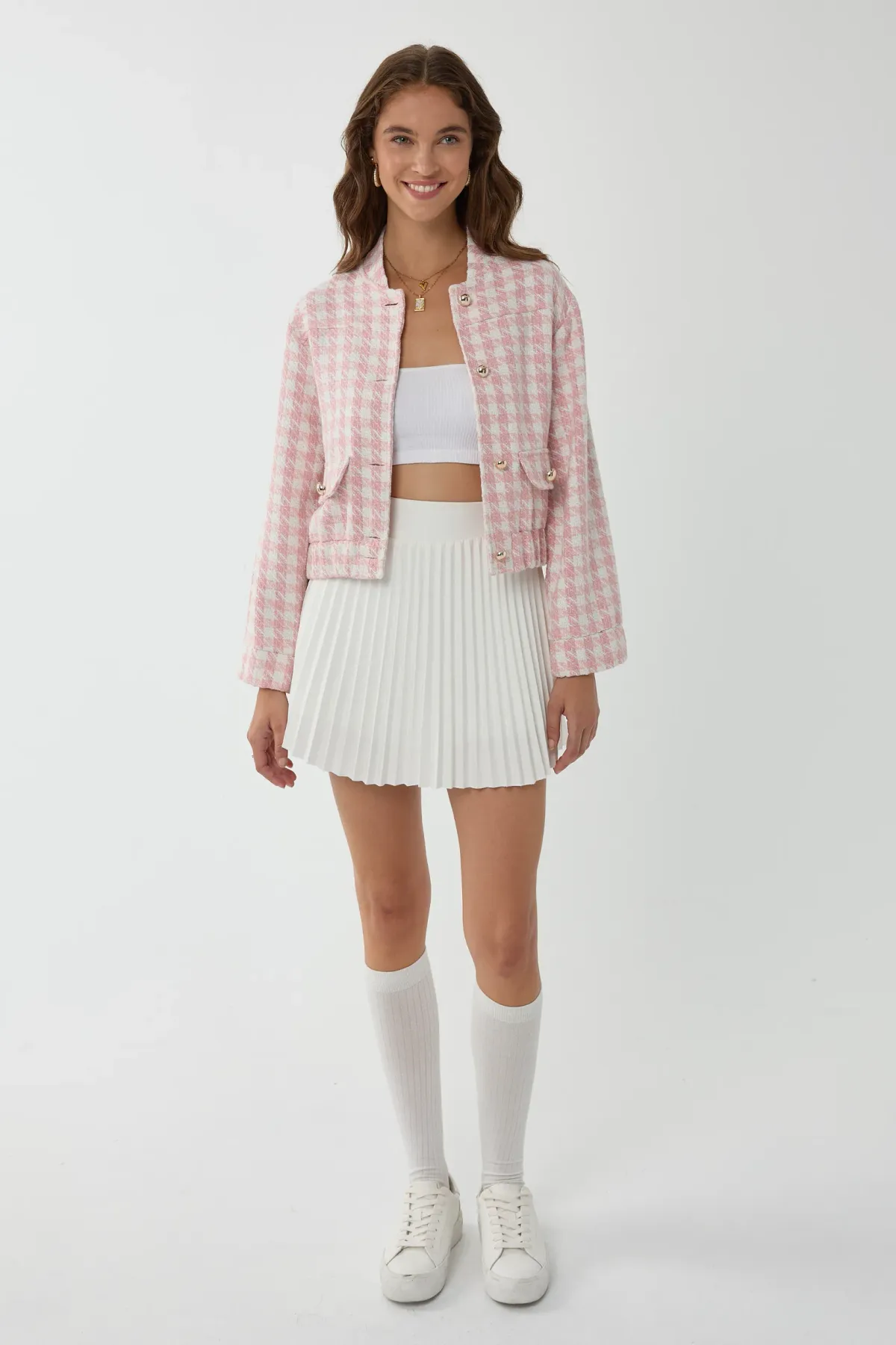 Tweed Regular Fit Jacket 4