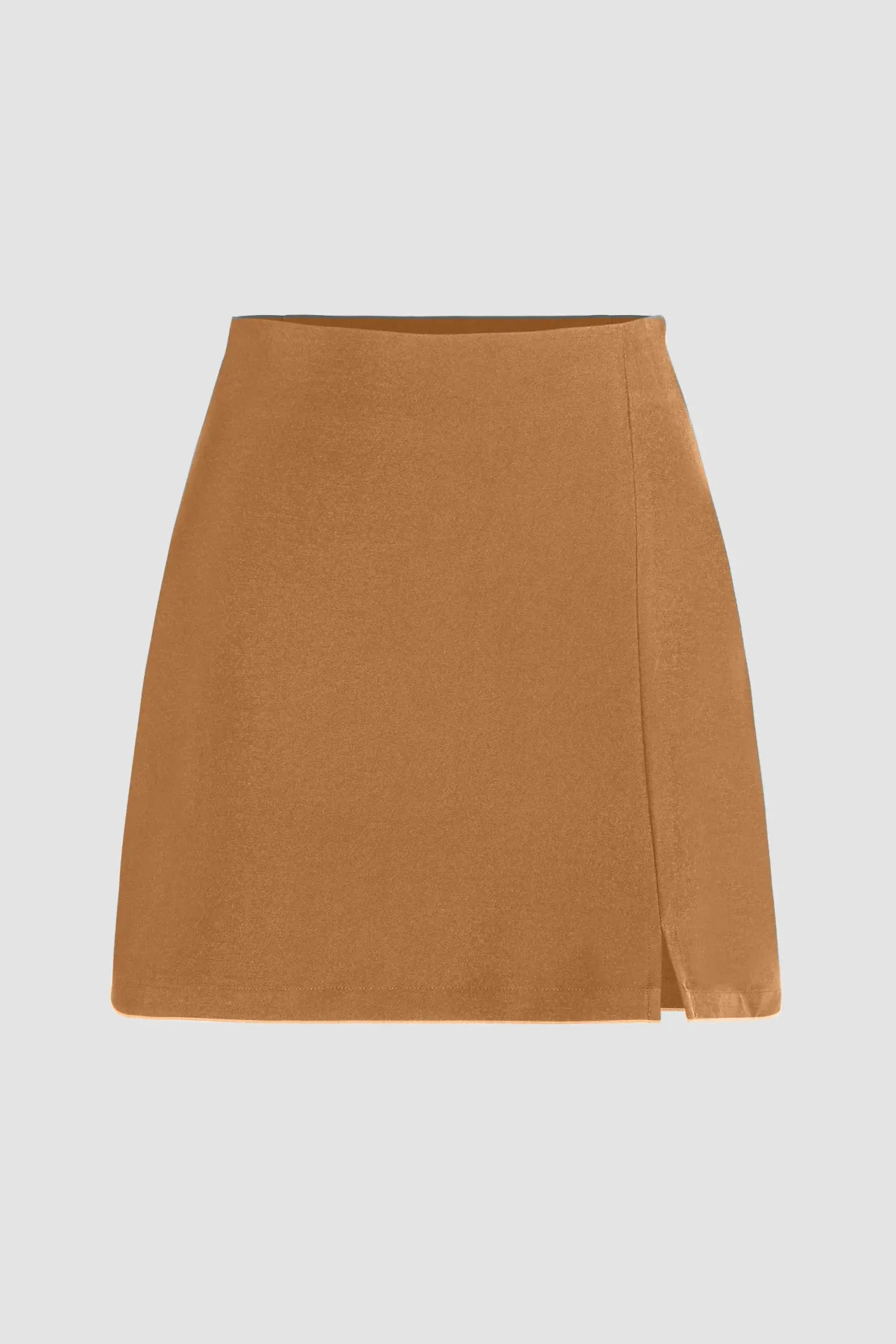 High-Waist Side-Slit Skirt