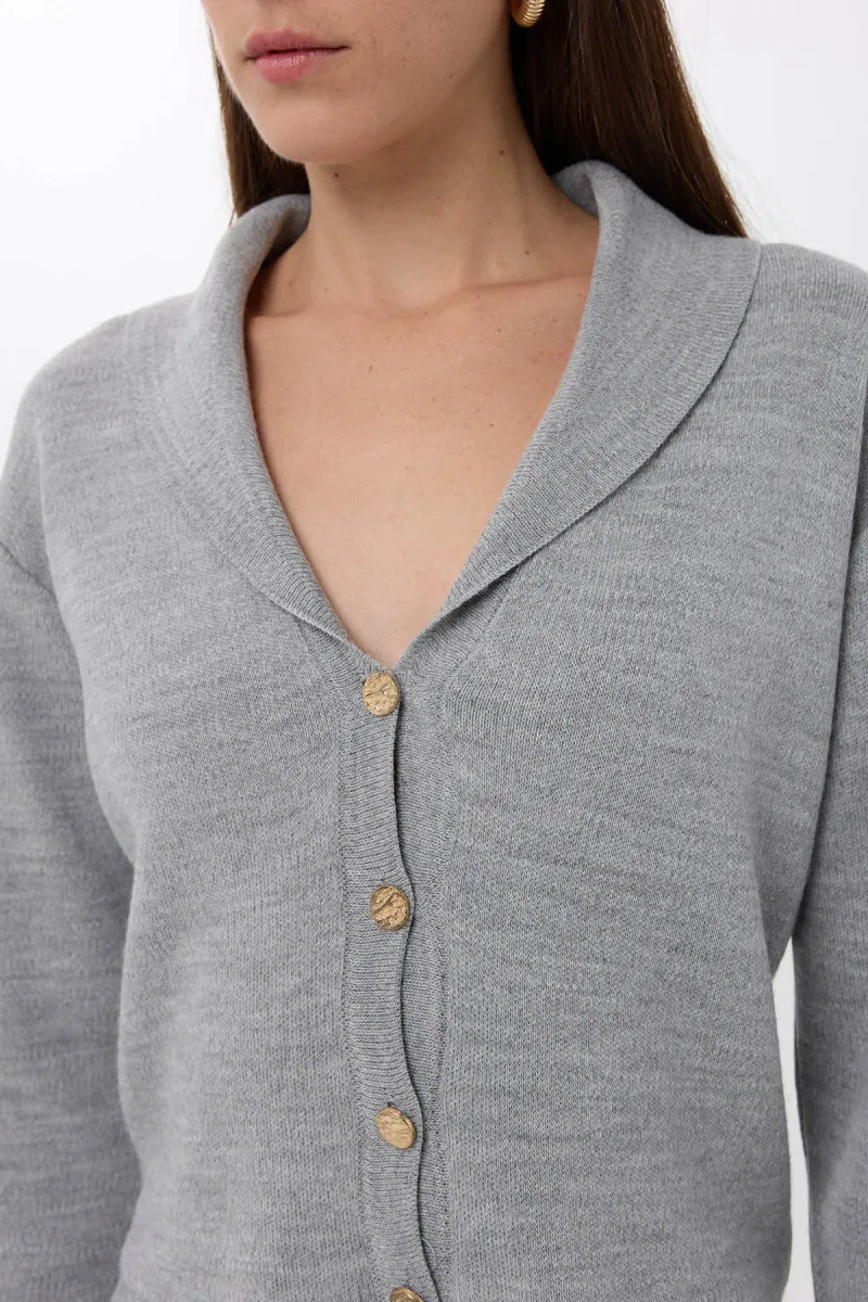 Knit Co-Ord Set with Button Detail 5