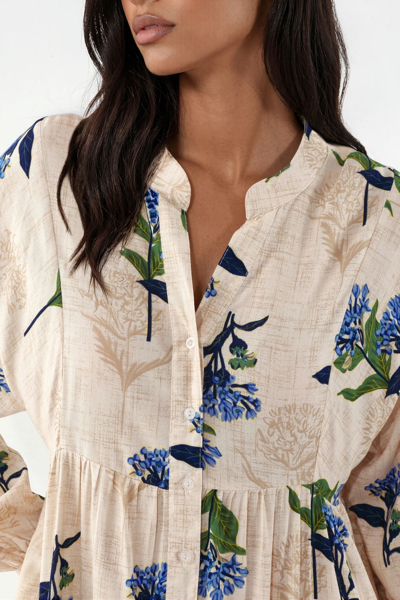BDART Patterned V-Neck Maxi Dress 4