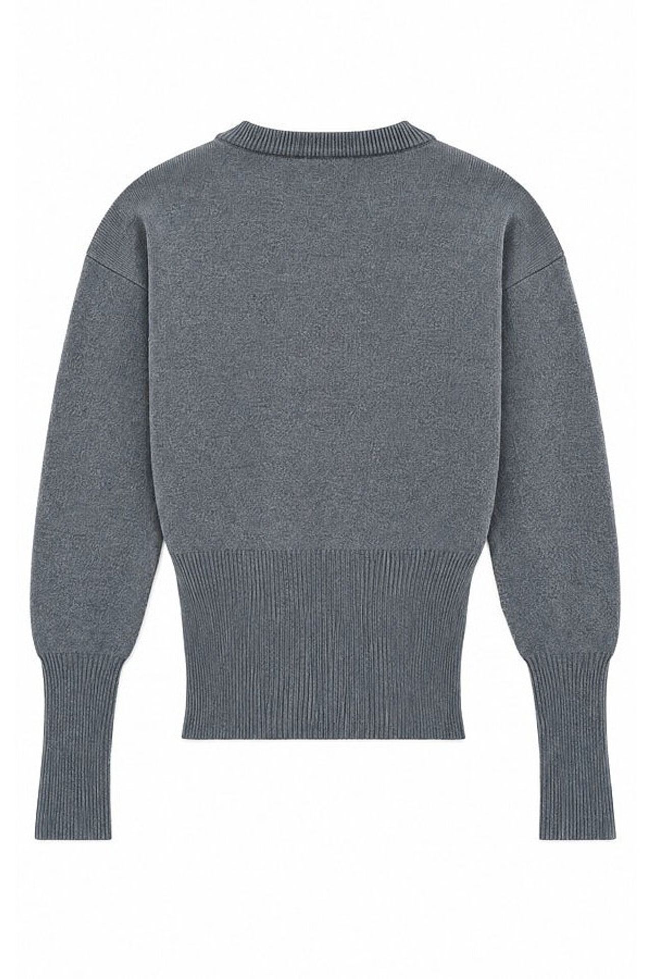 Soft Textured Fitted Knit Cardigan 3