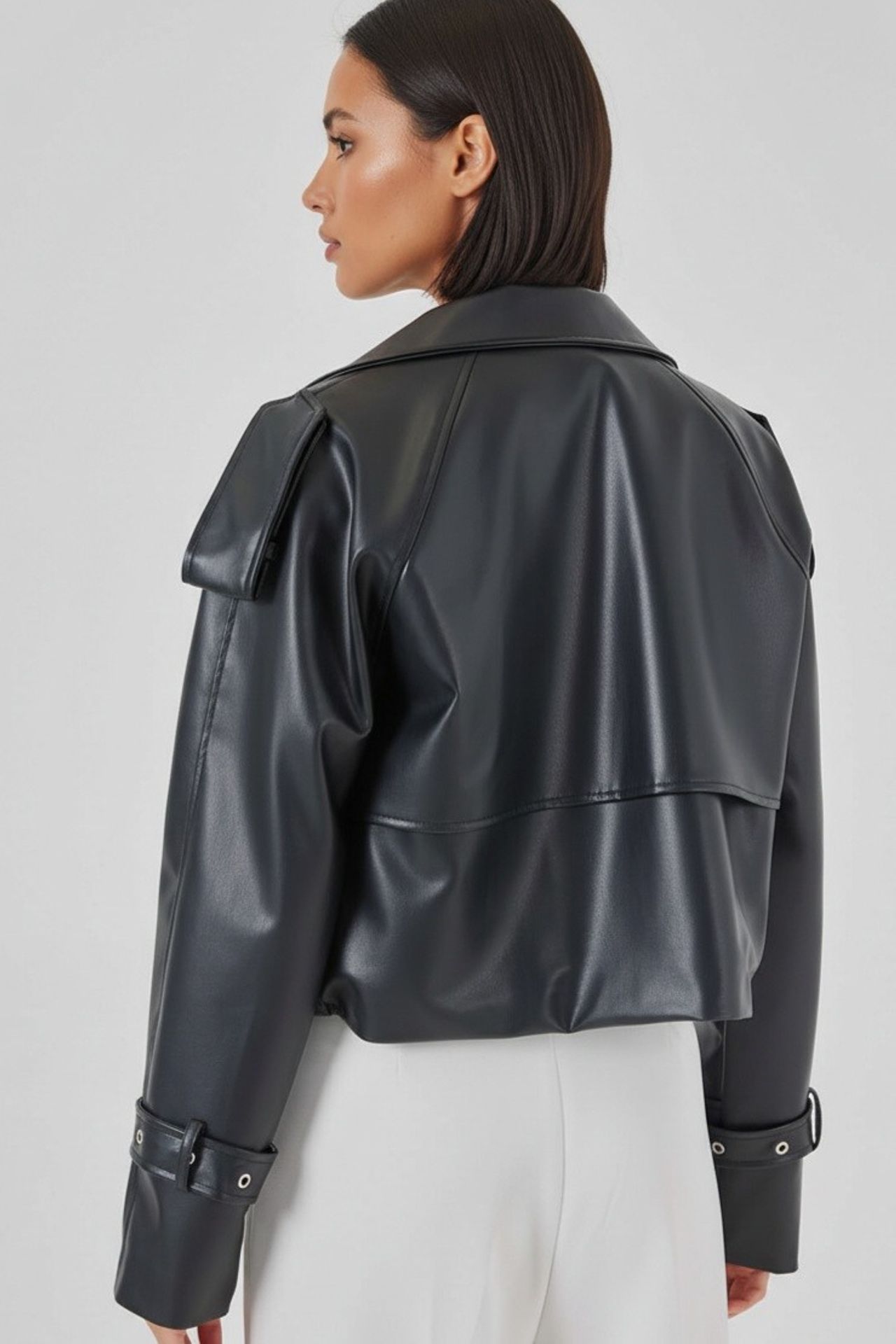 BDART Faux Leather Biker Jacket 3
