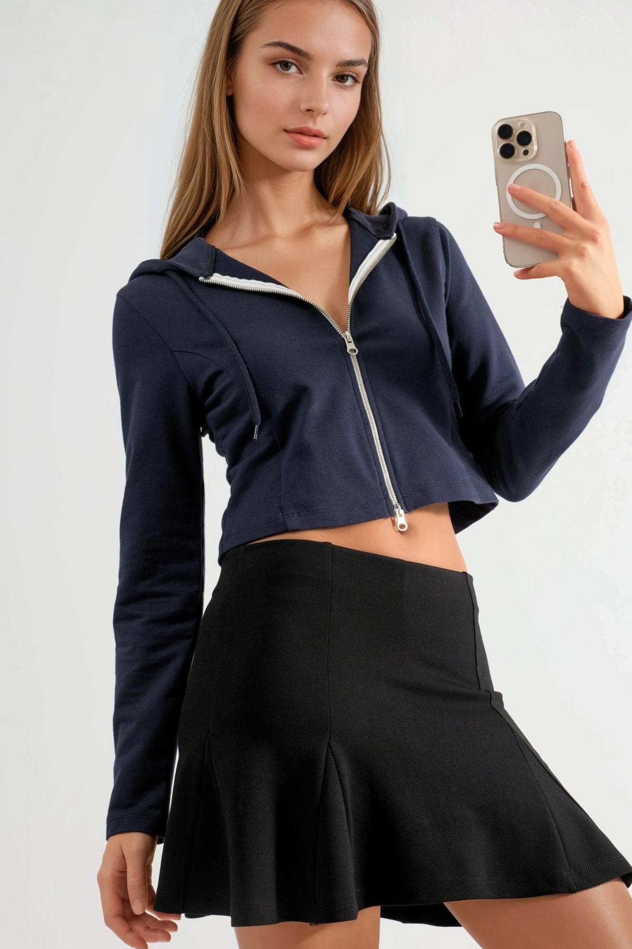 BUSEM Pleated Mini Skorts 2