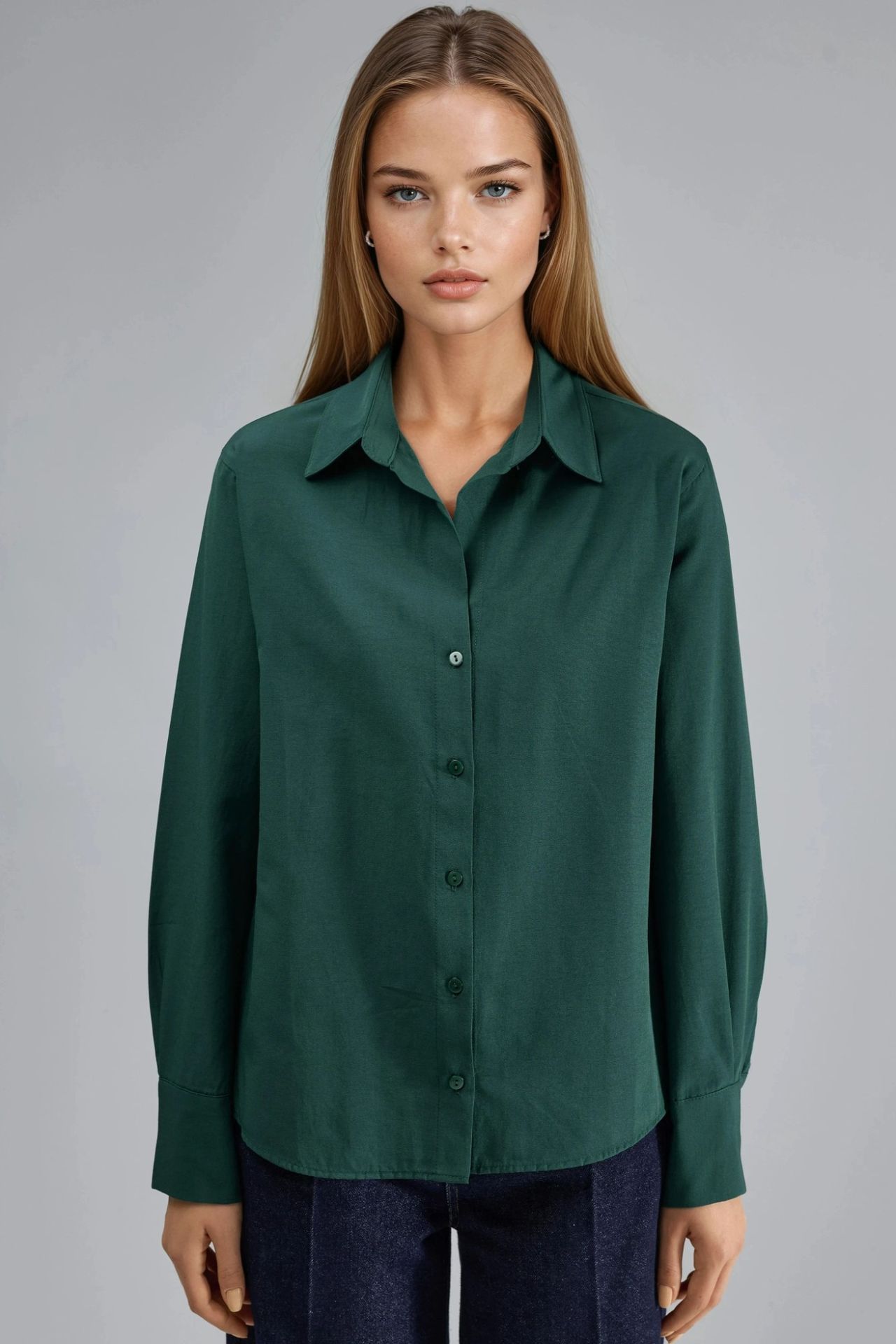 BUSEM Button-Up Relaxed Fit Shirt 8