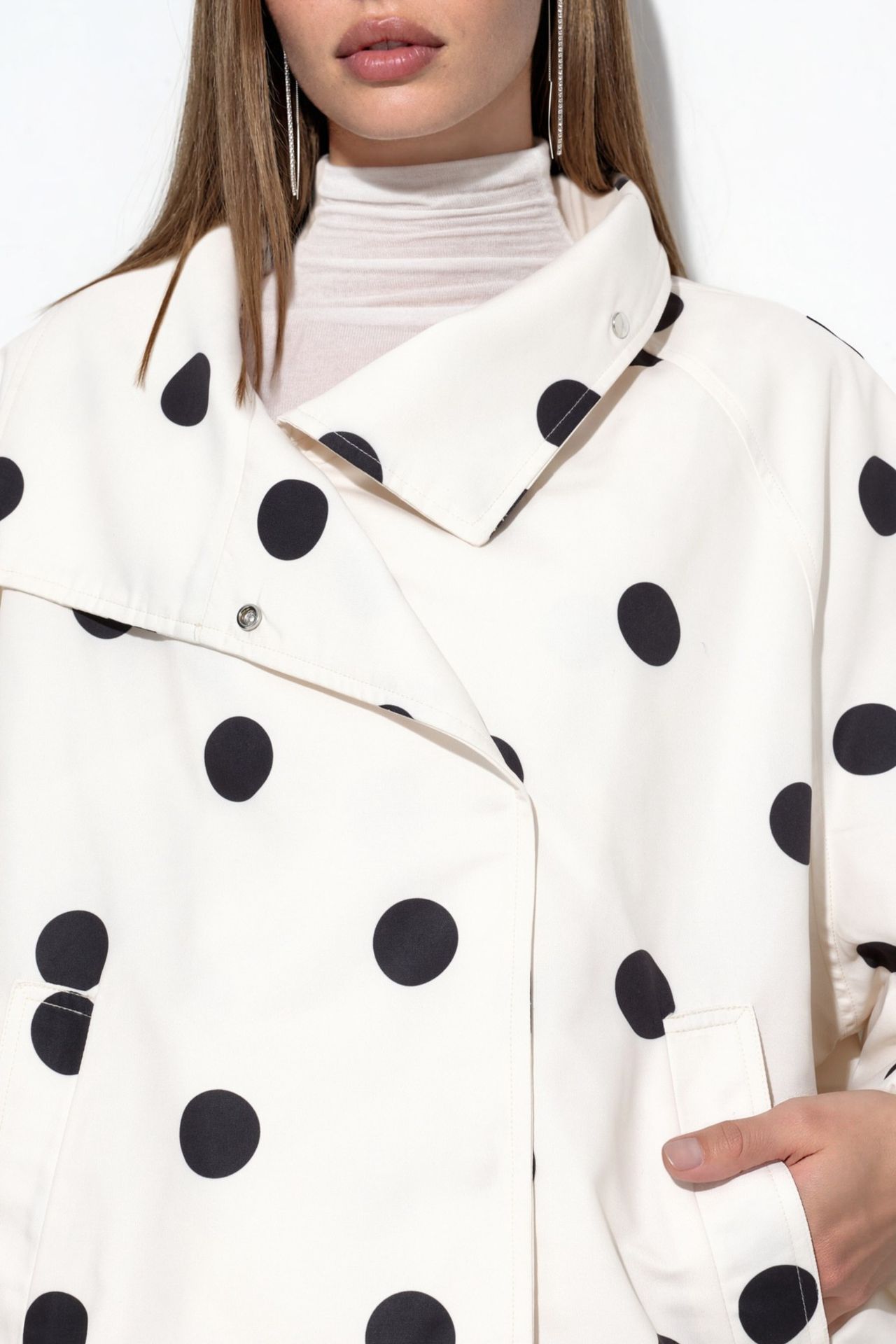 Polka Dot Bomber Jacket 6
