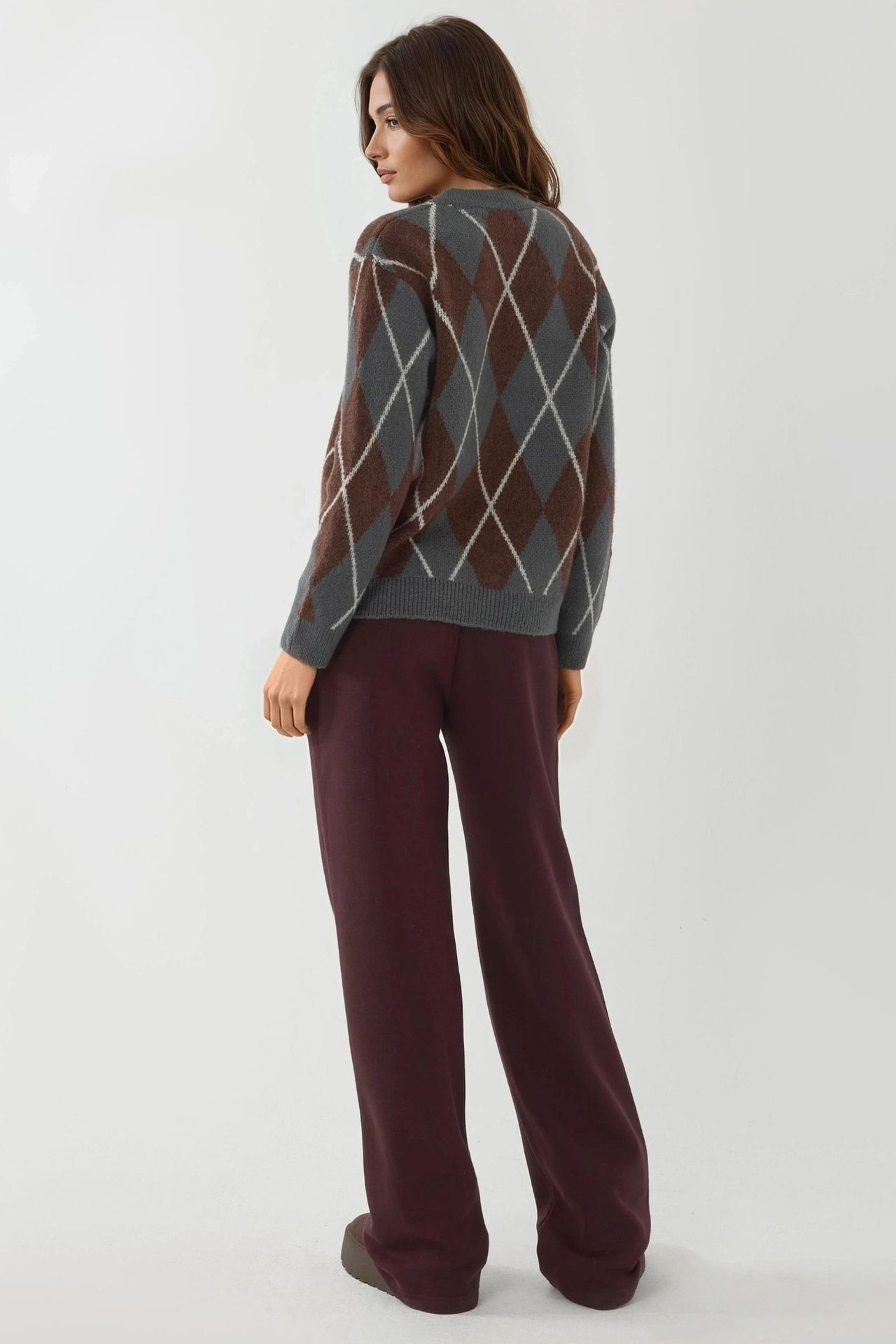 Women's Wide-Leg Cotton-Blend Sweatpants 3