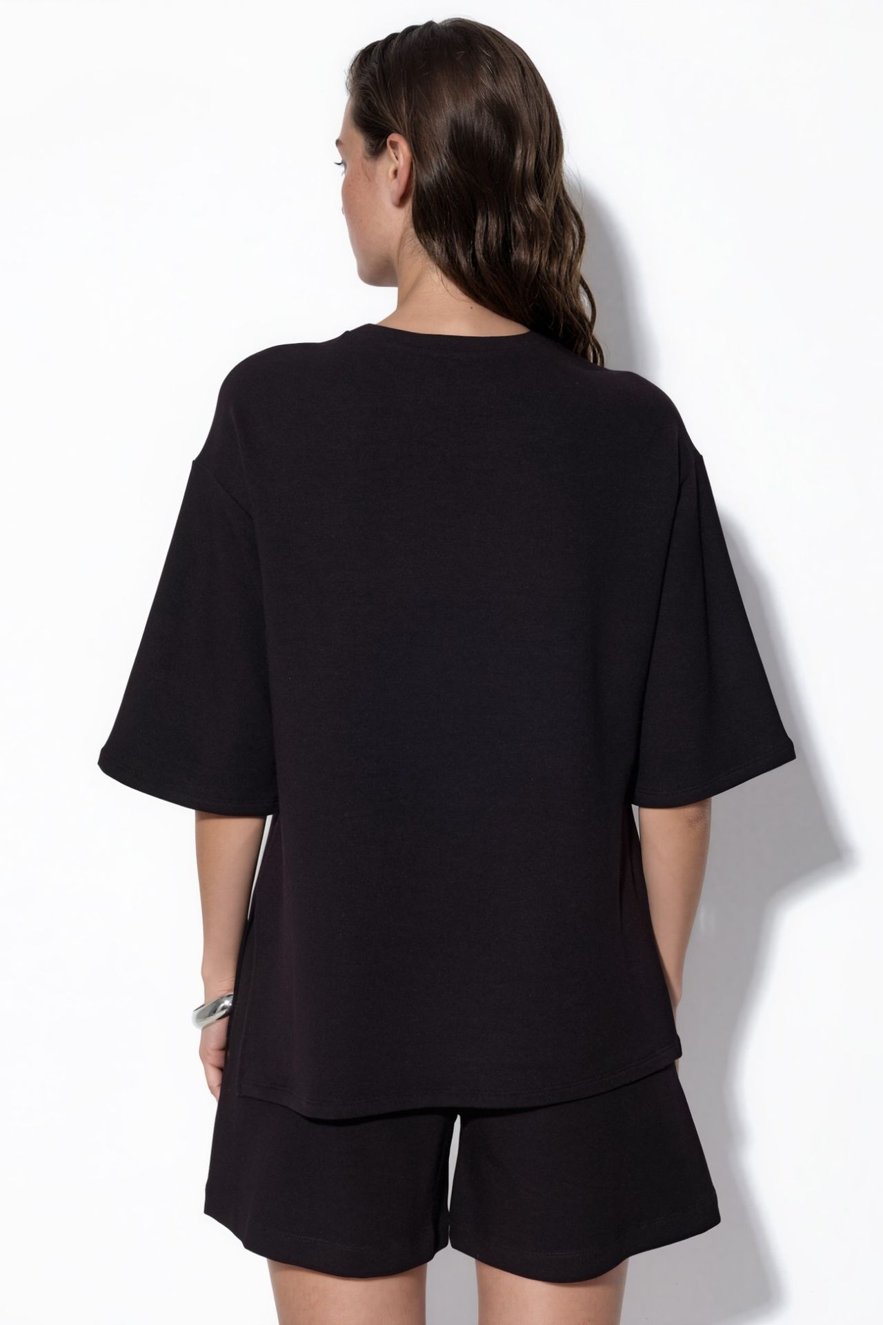BUSEM Women's Loose-fit Crew Neck T-shirt