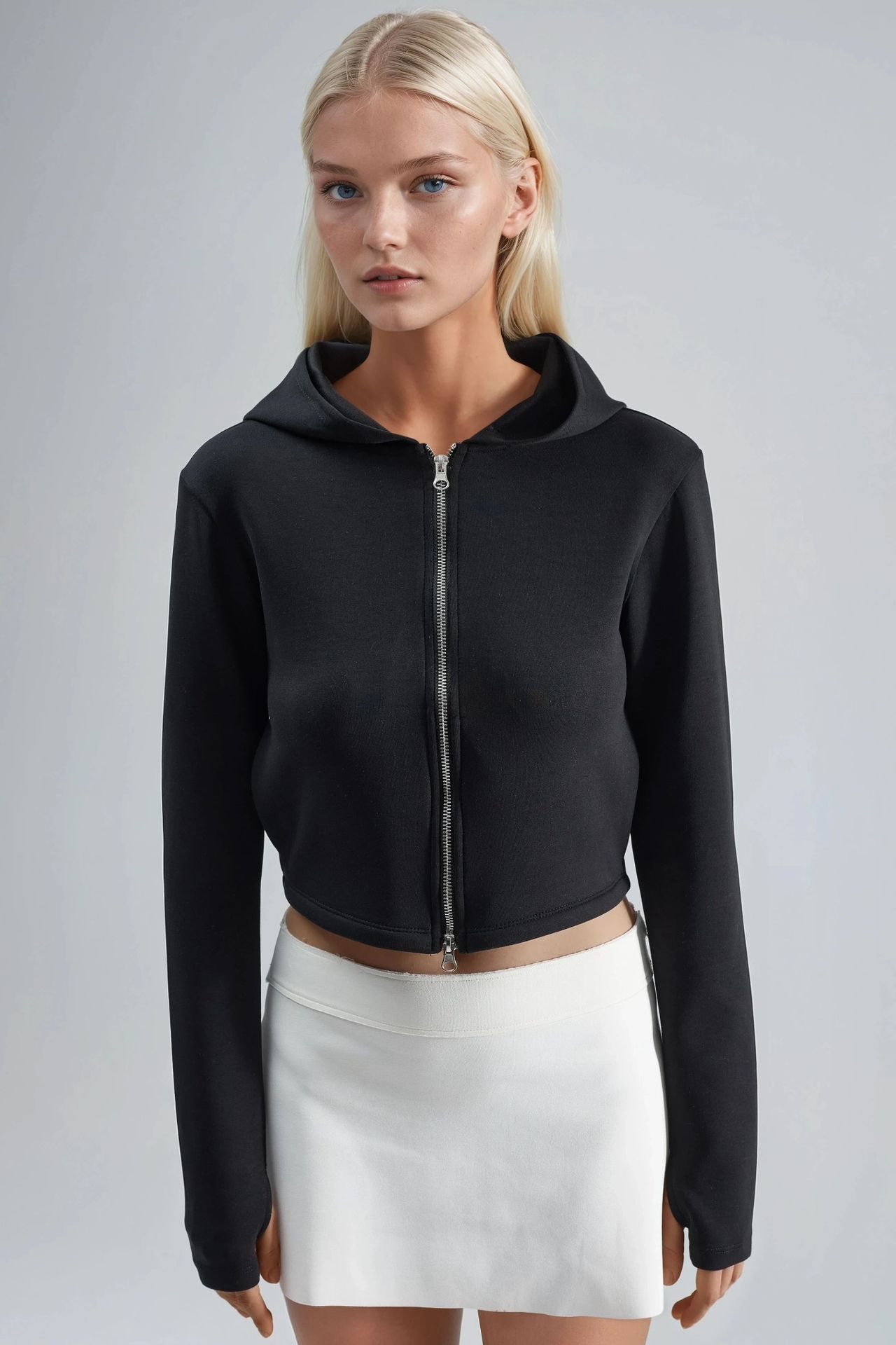 BUSEM Hooded Zip-Up Regular Fit Jacket 8
