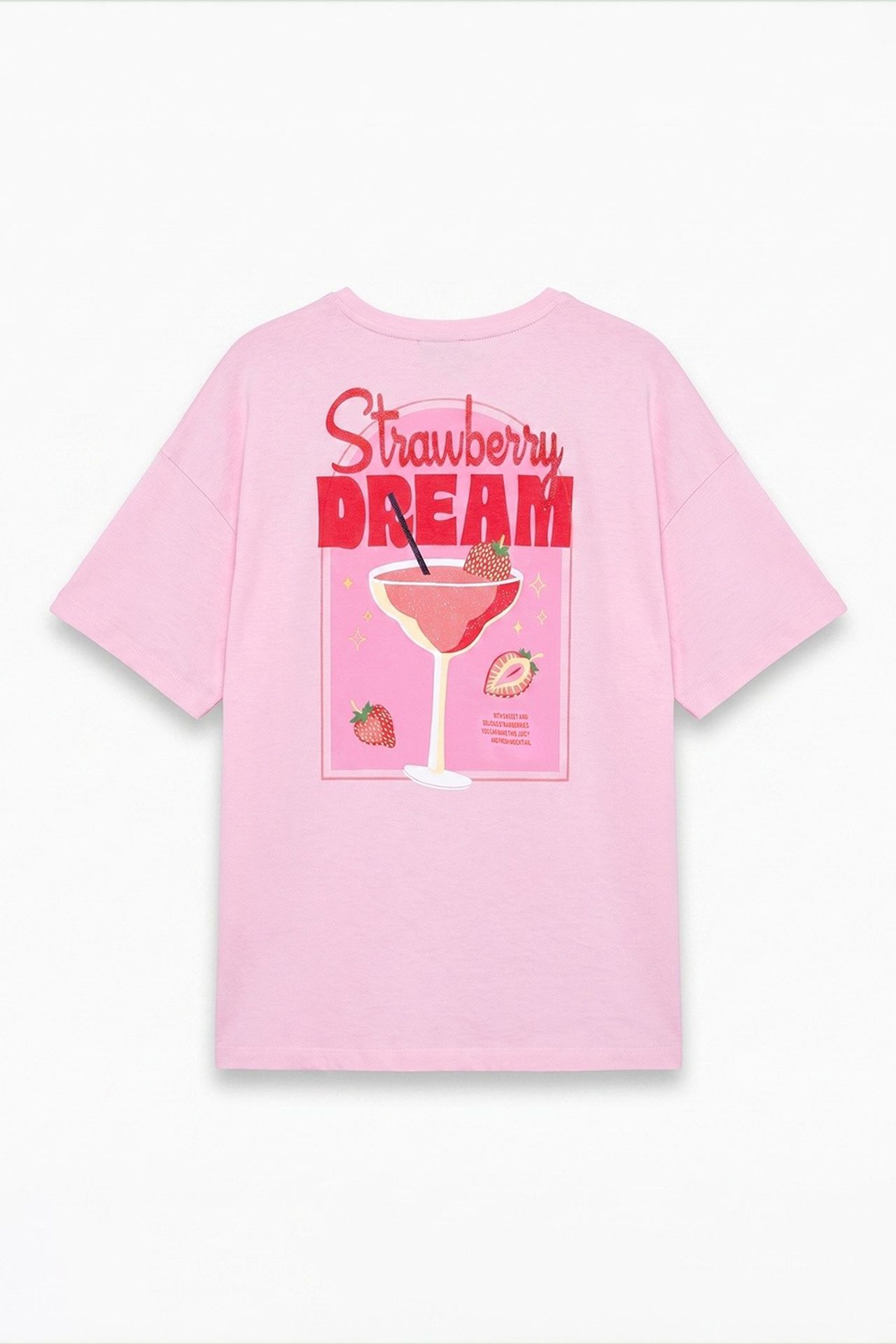 Oversized Printed Crew Neck T-Shirt 6