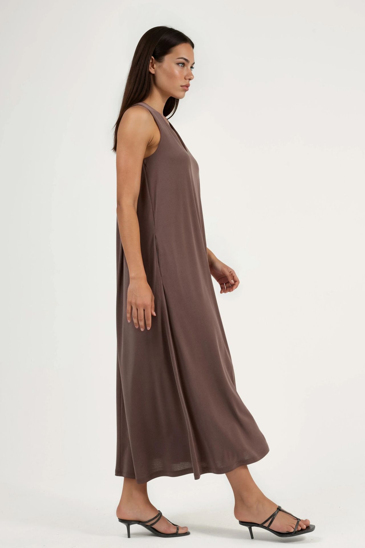 BUSEM Halter Neck Modal Dress 2