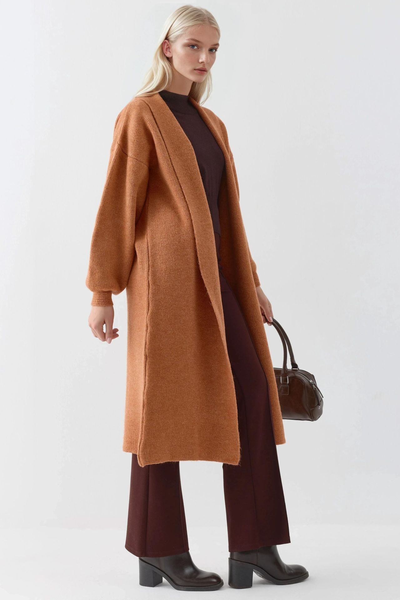 MY FASHION Long Fit Knitwear Cardigan 3