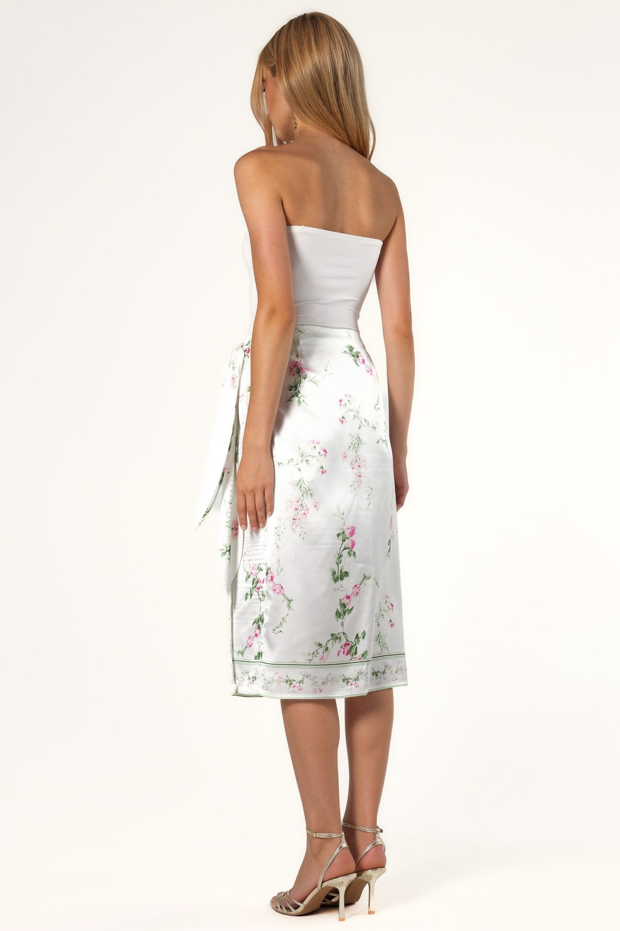 Satin Wrap Skirt 5