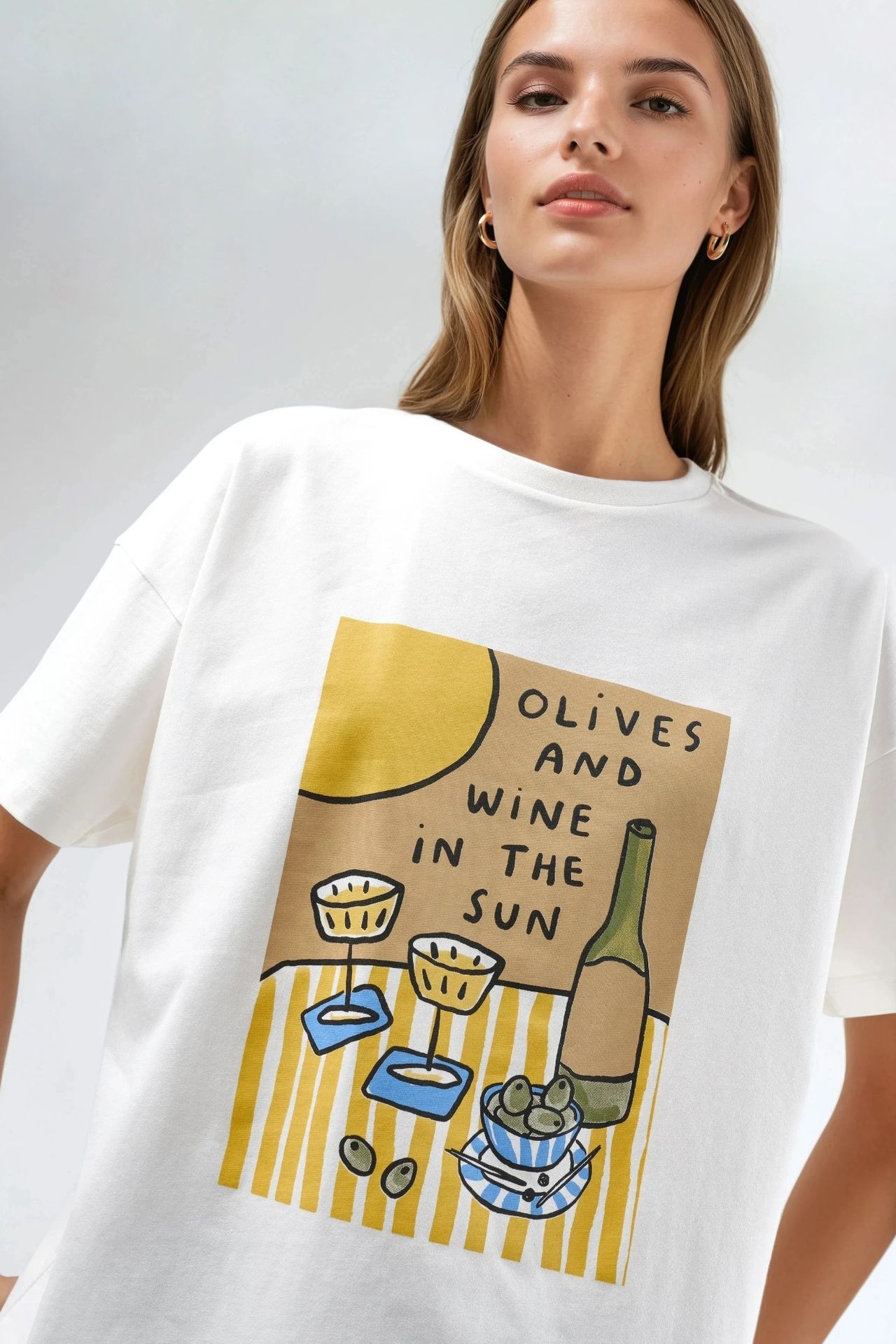 Printed Oversized T-Shirt 1