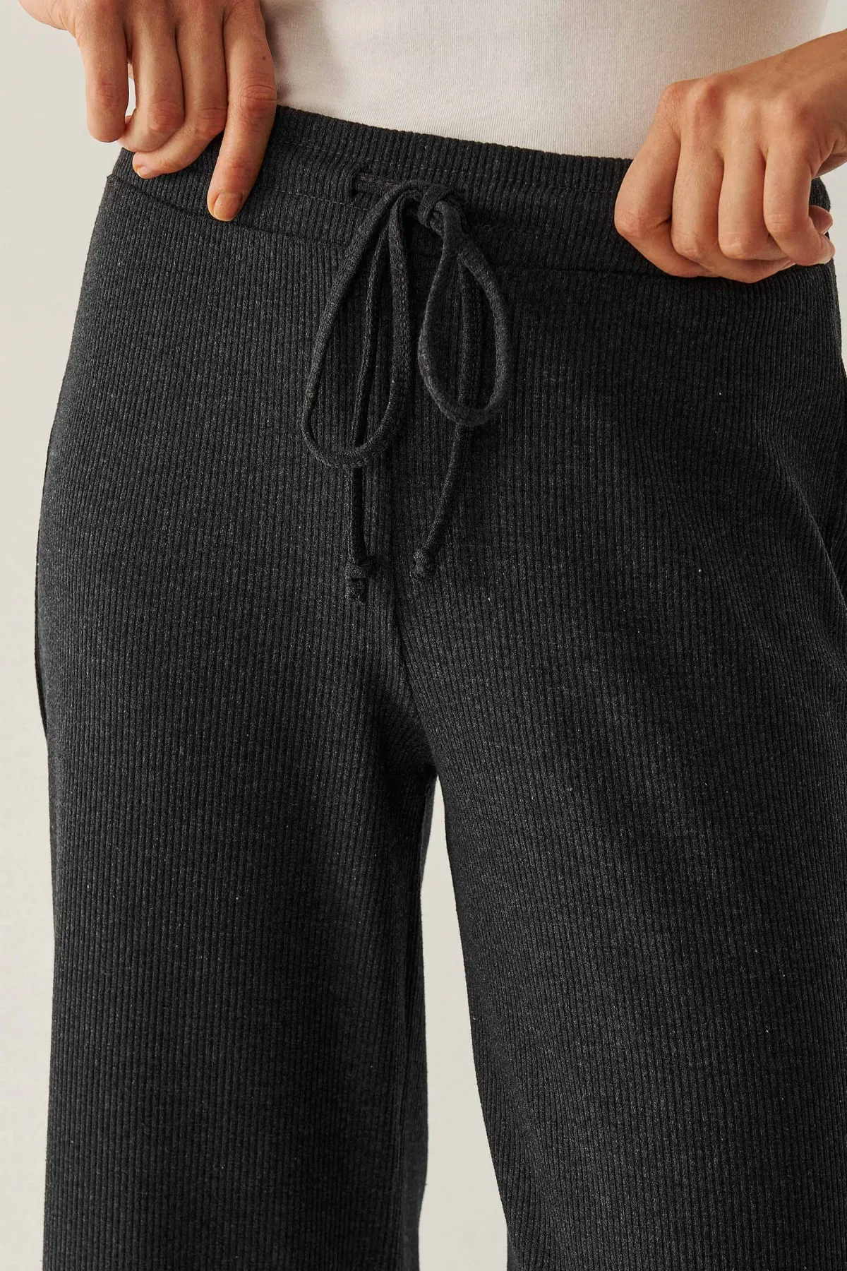 Elastic Waist Straight Leg Pants 5