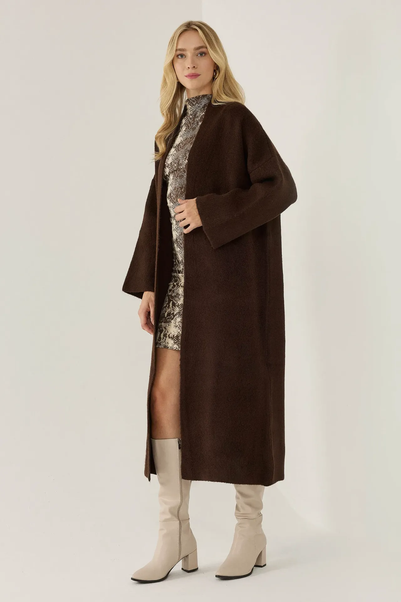 Oversized Long Cardigan
