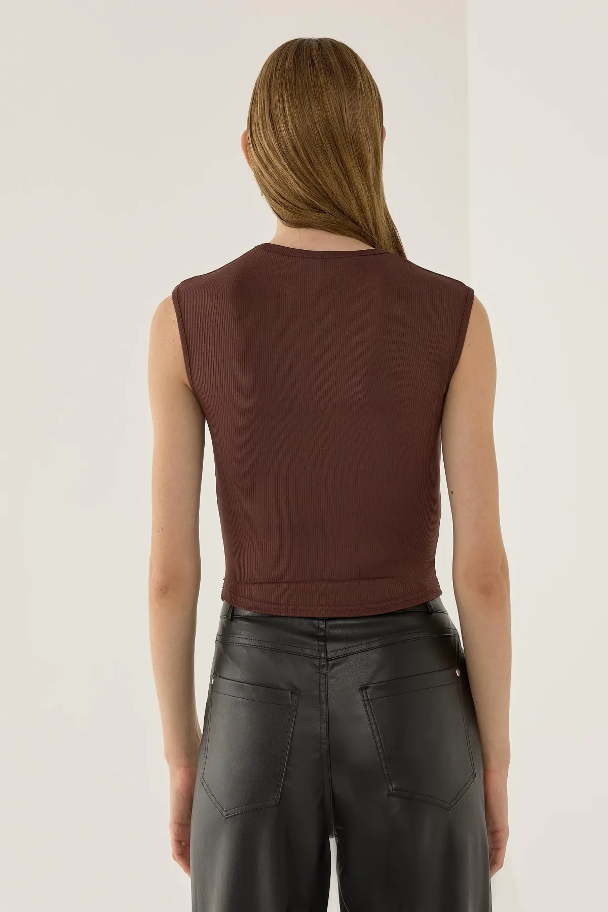 Ruffled Jersey Top 4