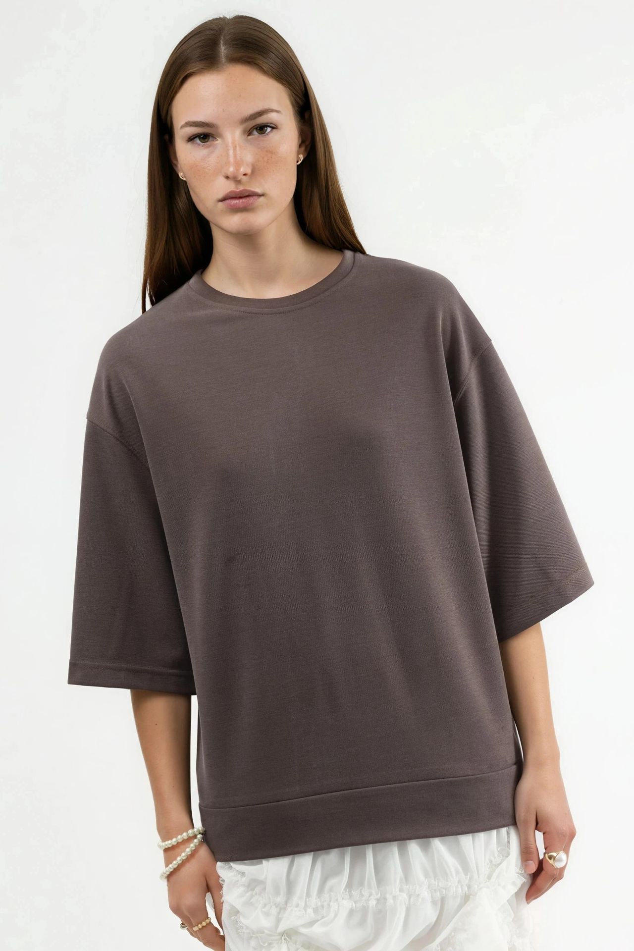 BUSEM Oversized Crew Neck Tee 6
