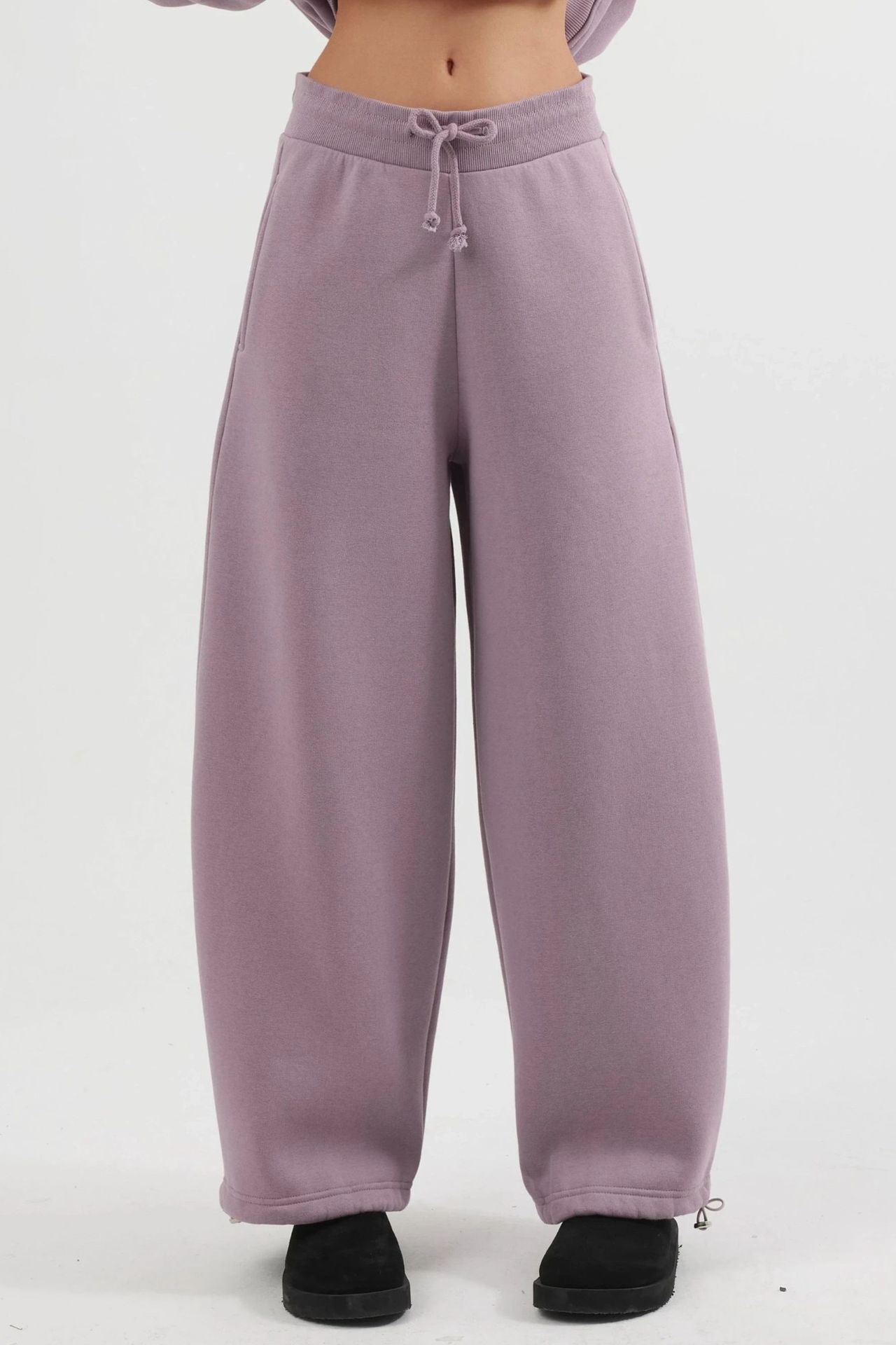 BUSEM Women's Long Fleece Sweatpants 1