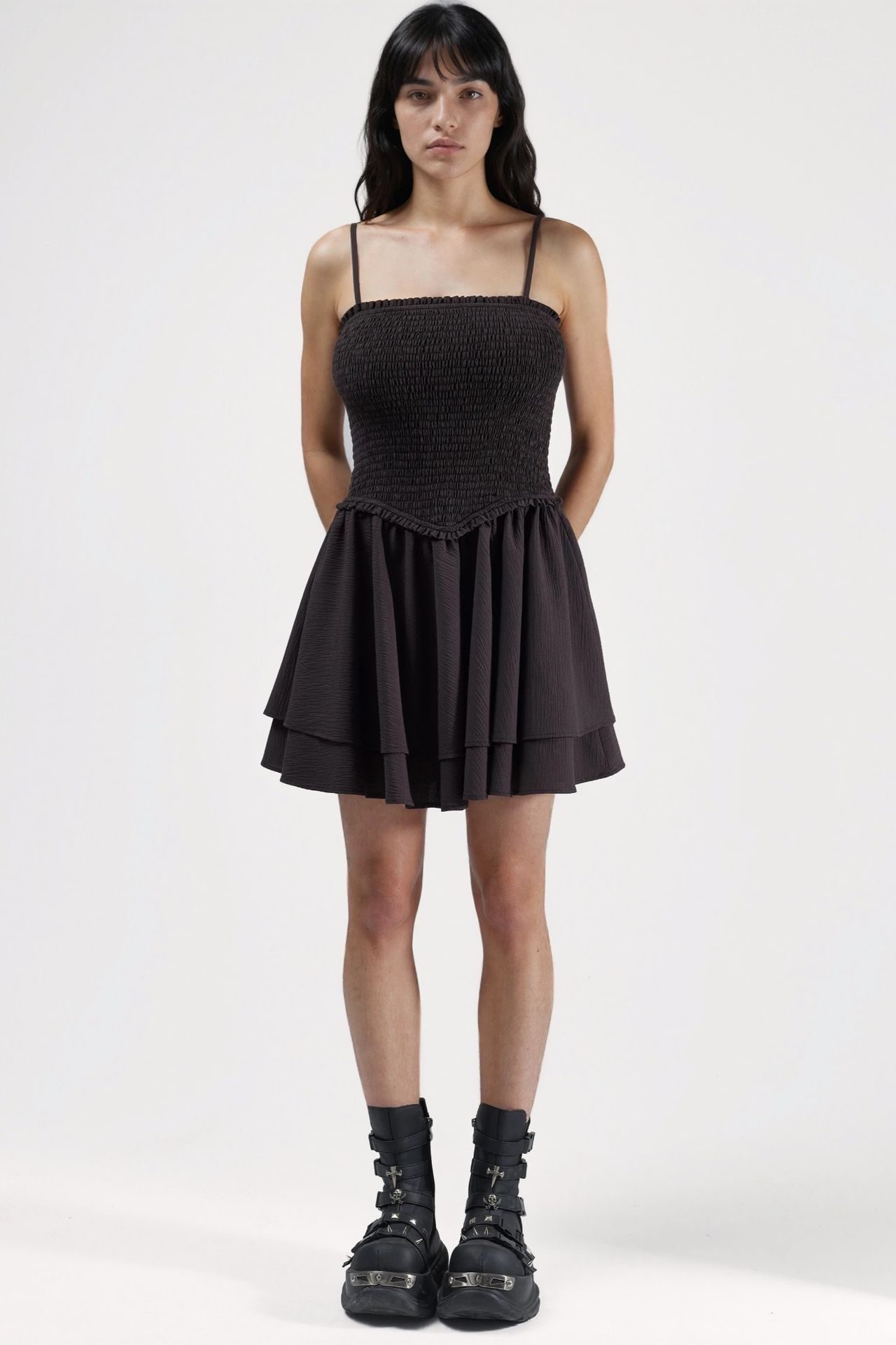 Frilly Mini Dress 8
