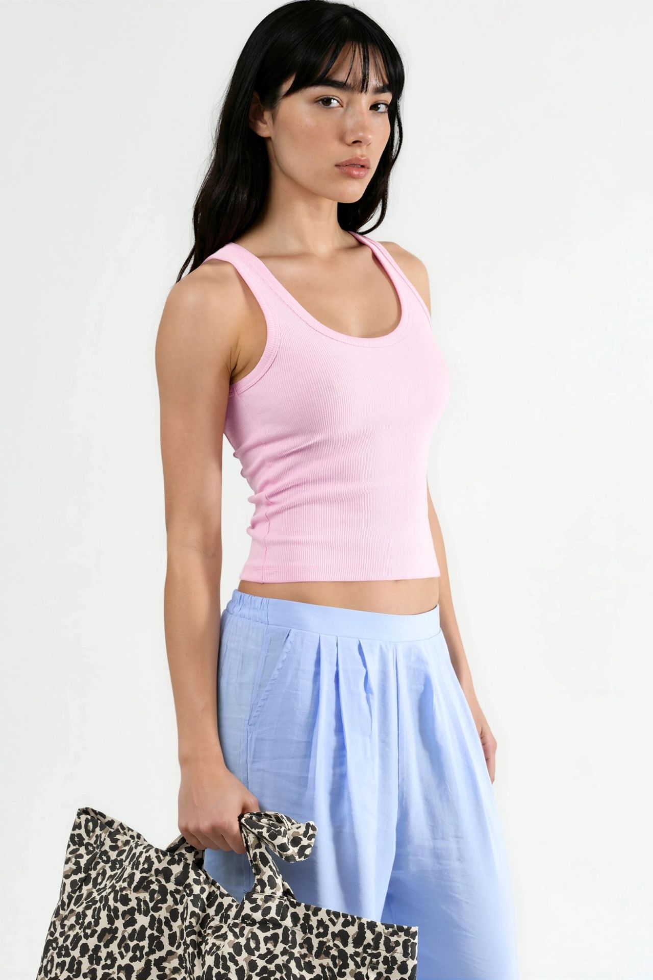 BUSEM Ribbed Modal Cotton Cami 4