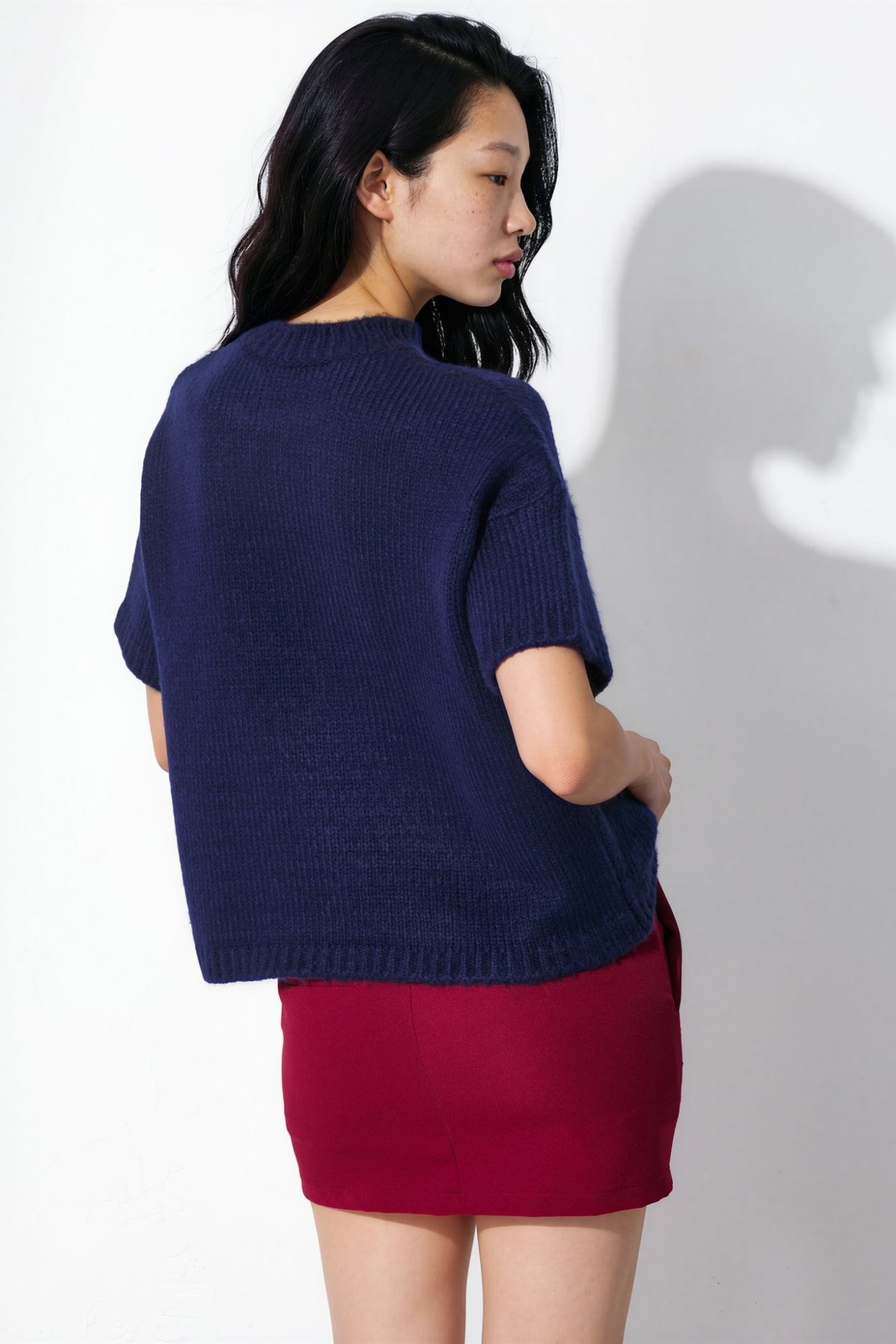 Relaxed Fit Crew Neck Knitwear Sweater 3