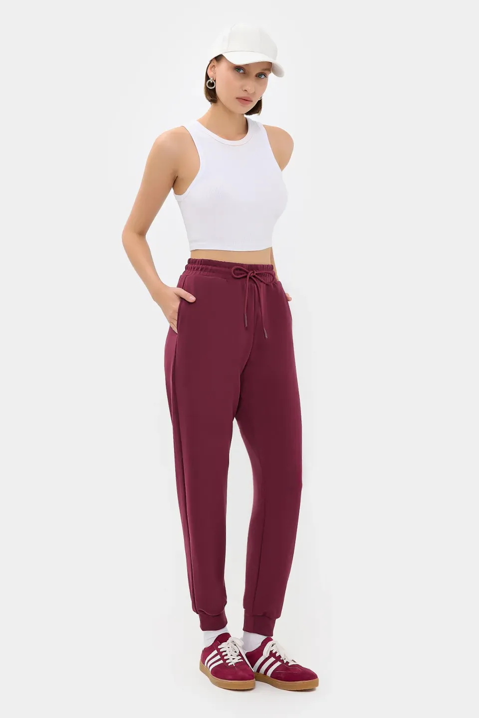 High Waist Regular Fit Joggers