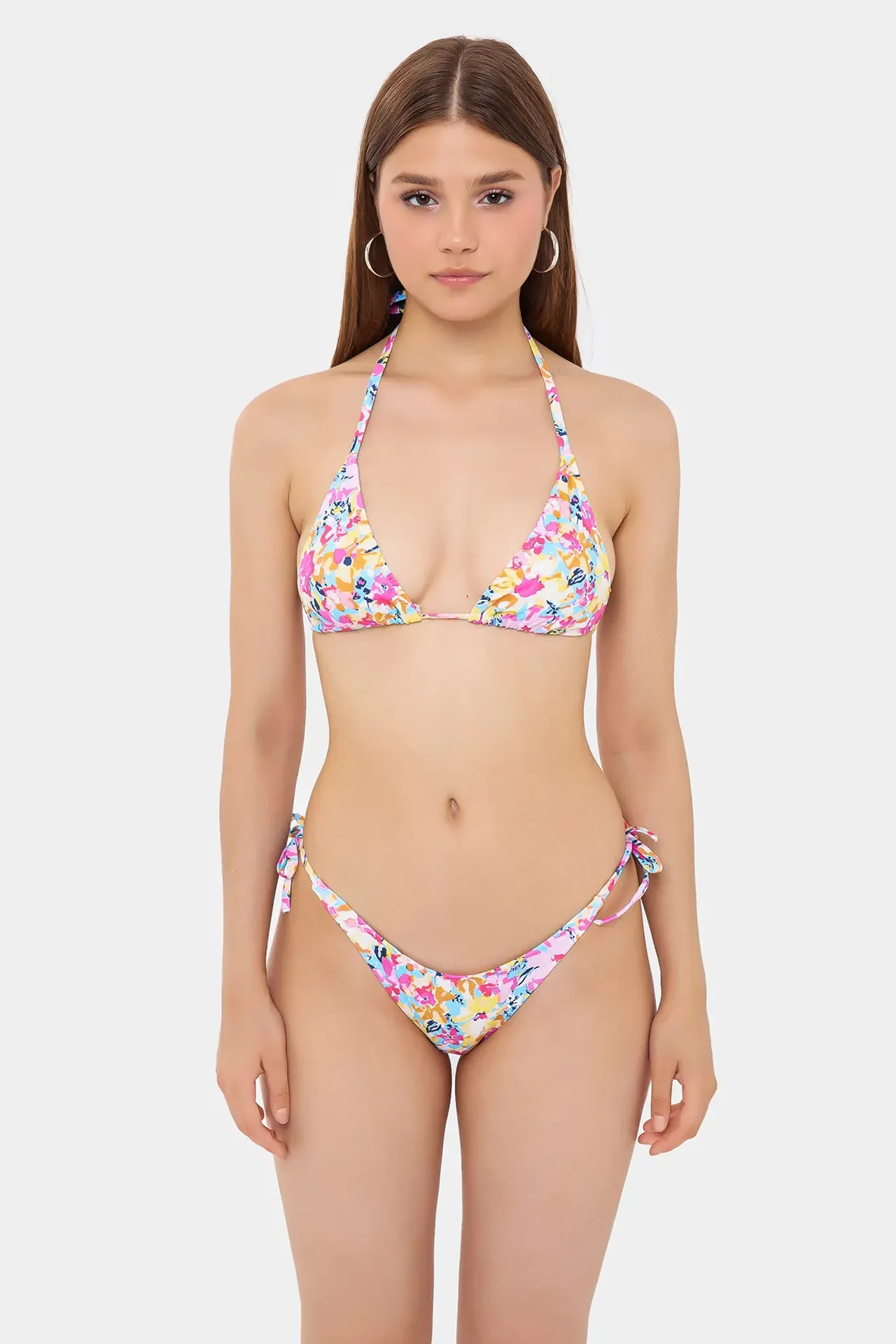 Triangle Tie Side Bikini set