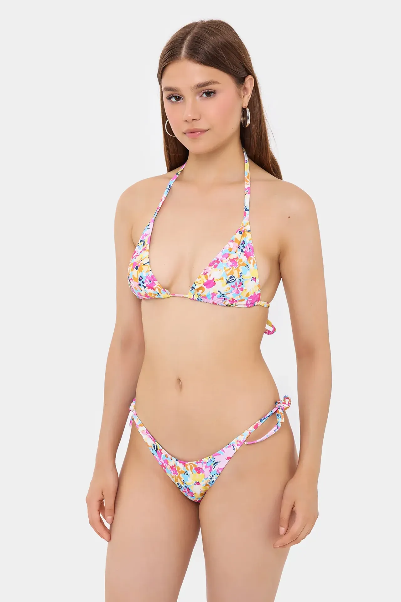 Triangle Tie Side Bikini set