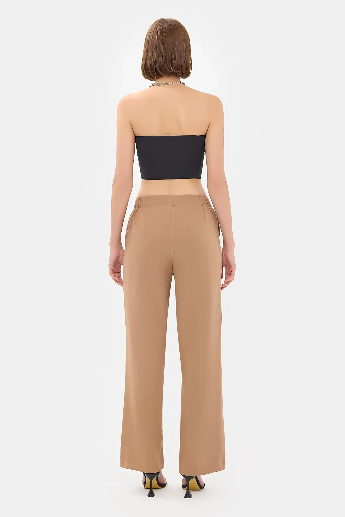 High Waist Wide Leg Trousers 4