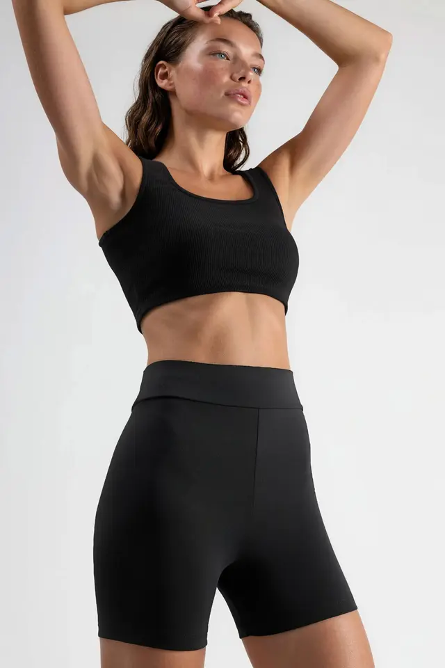 High Waist Biker Shorts