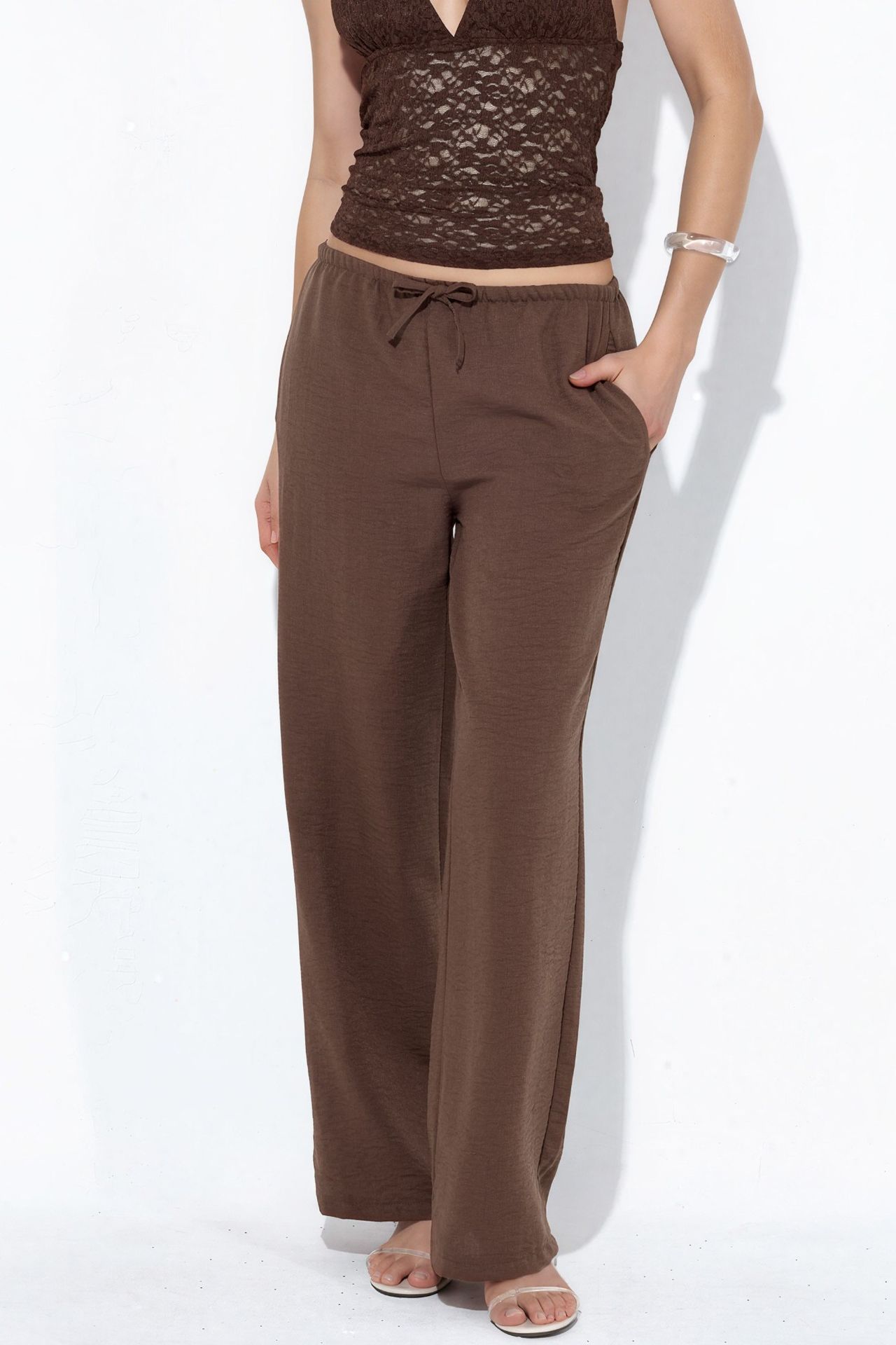 BUSEM Women’s Straight-leg Woven Trousers 1