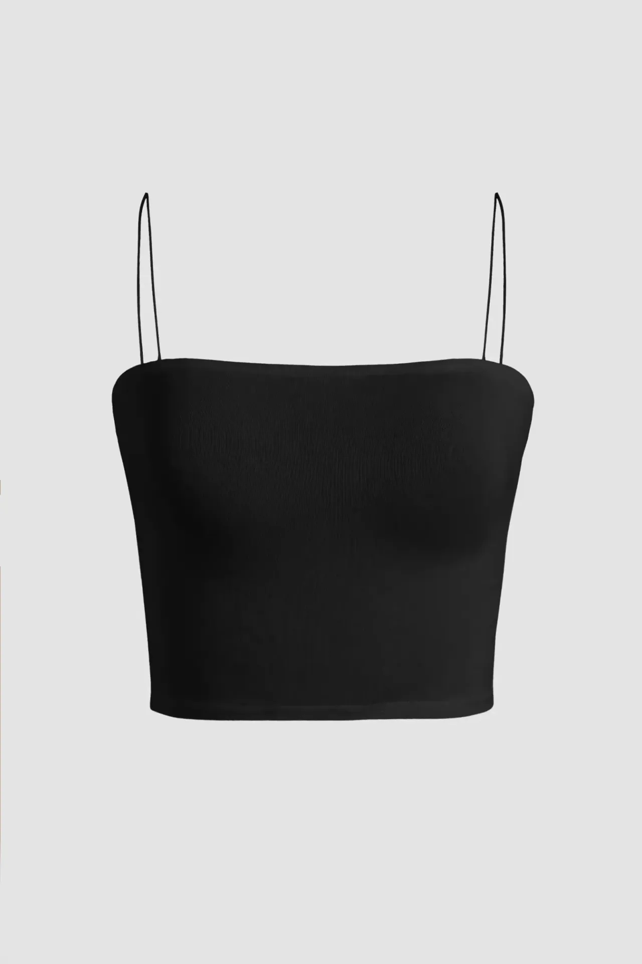 Square Collar Crop Top