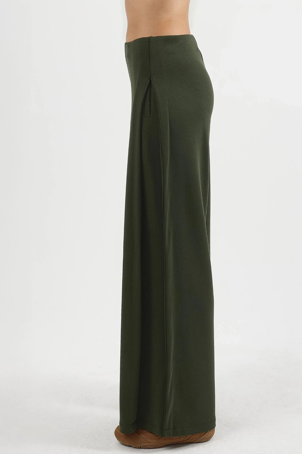 BUSEM Wide Leg Pleated Pants 3