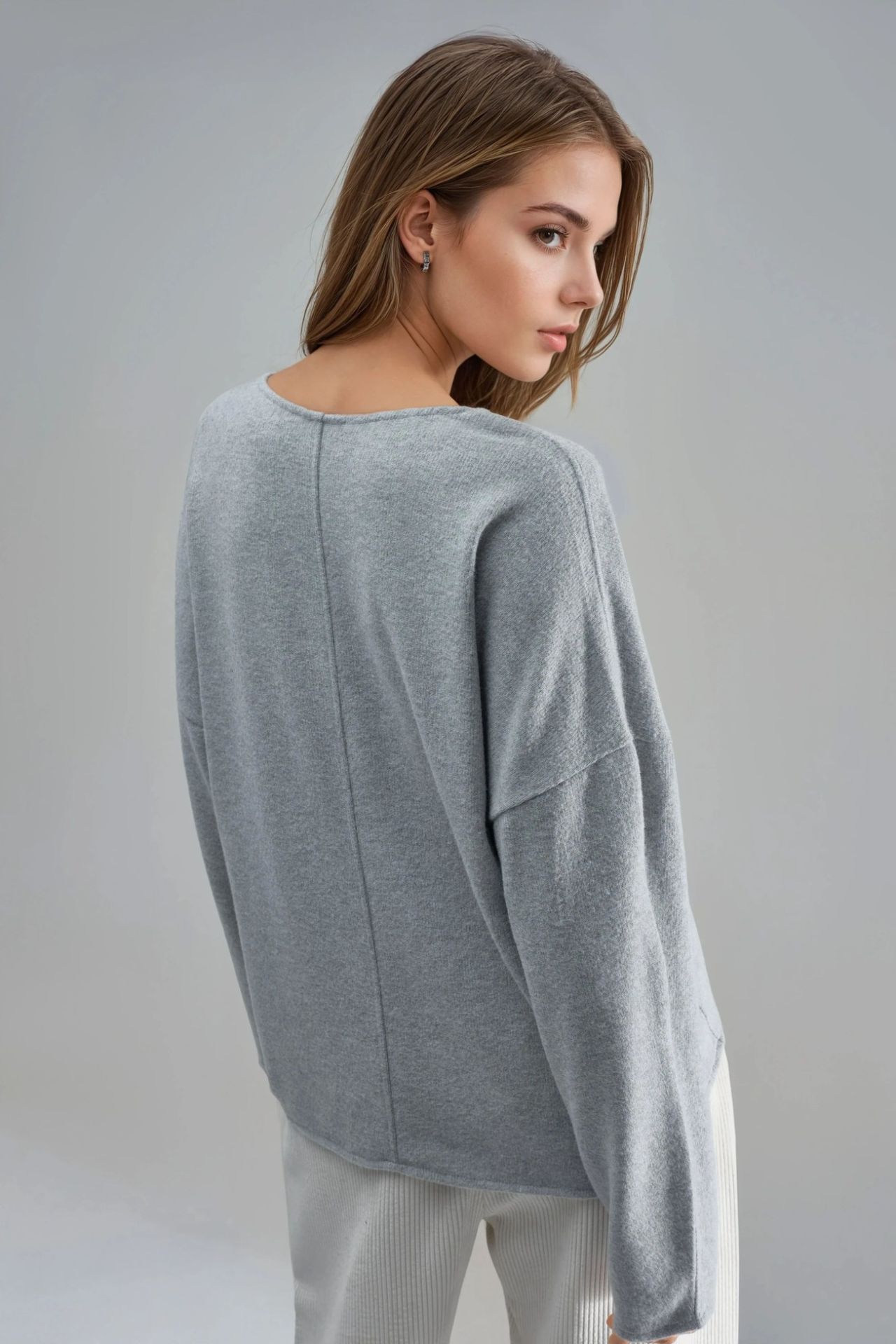BUSEM V-Neck Long Sleeve Blouse 3