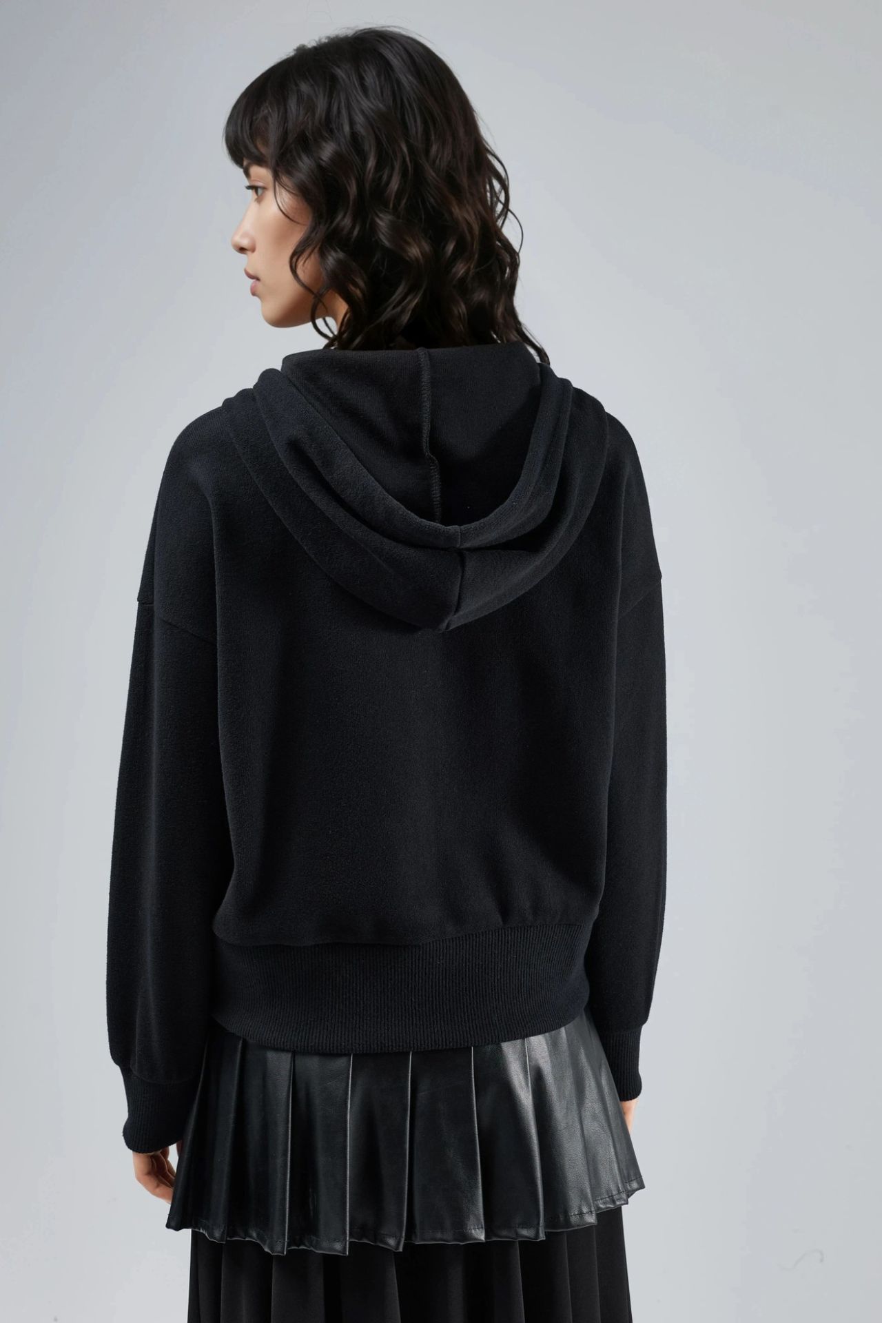 BUSEM Hooded Zipper Jacket with Pockets 2