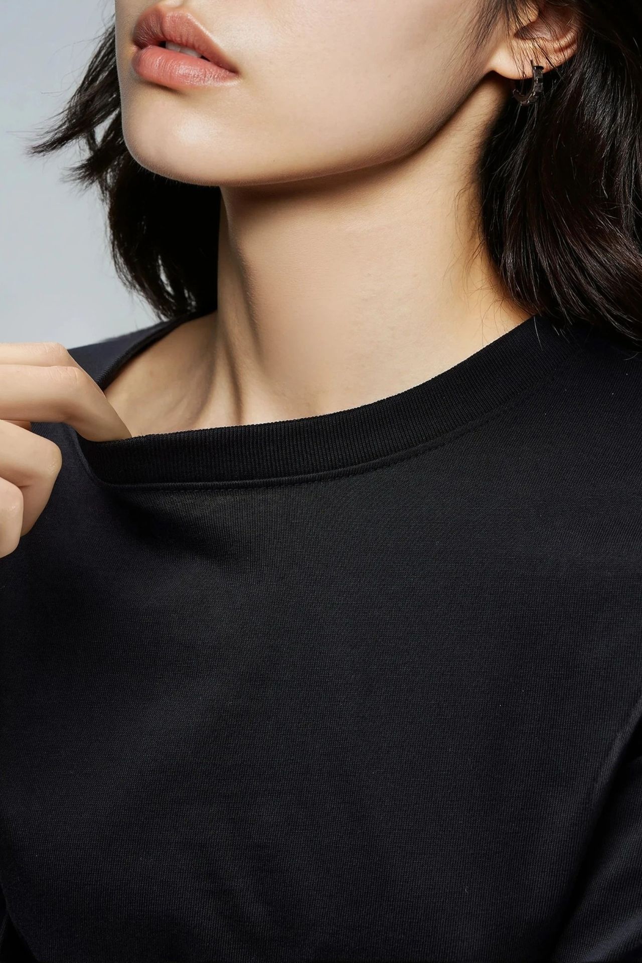 BUSEM Long Sleeve Crew Neck Basic Blouse 6