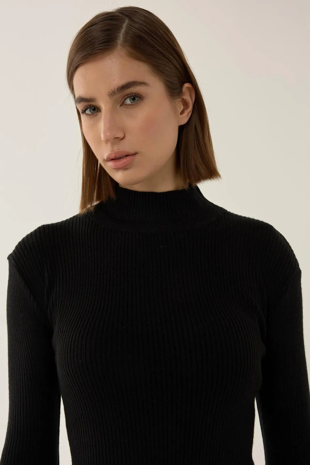 Half Turtleneck Sweater