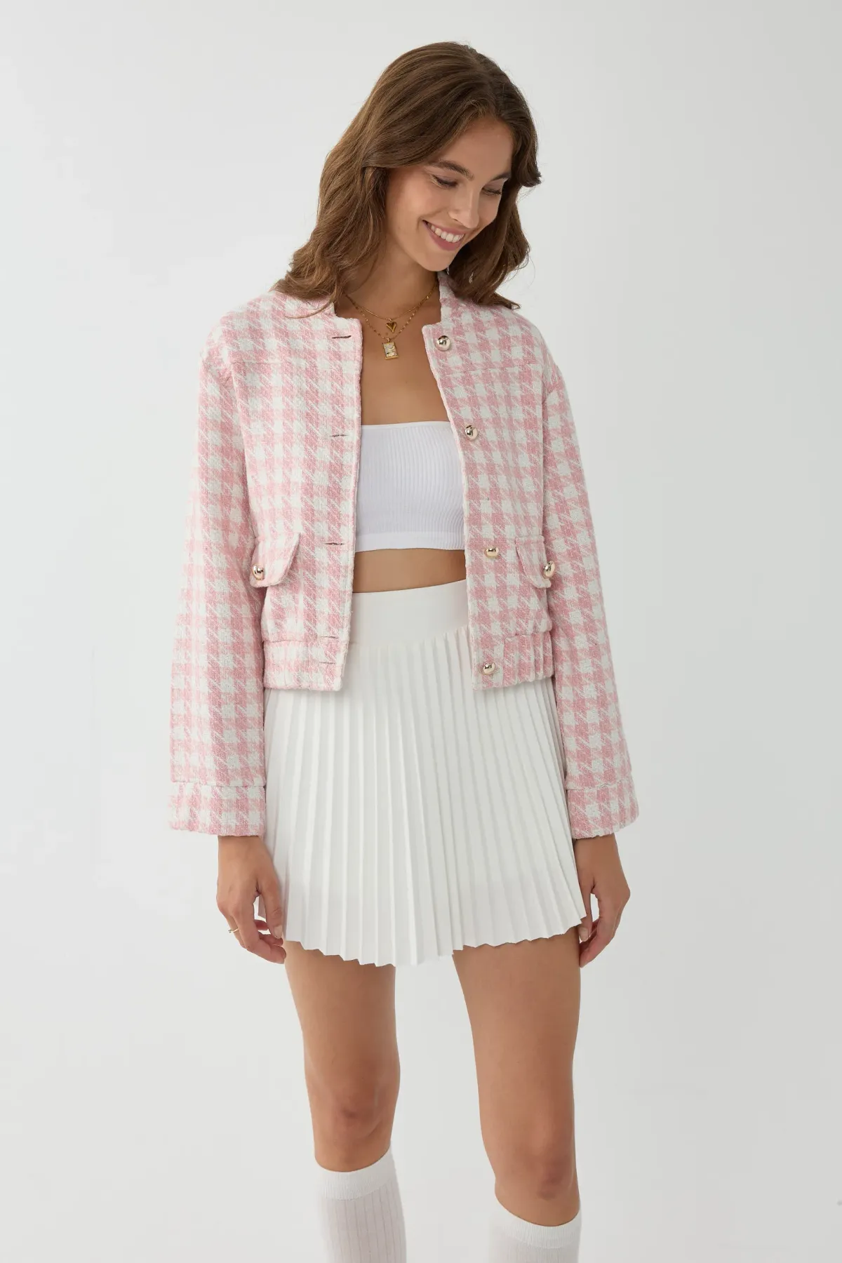 Tweed Regular Fit Jacket 3