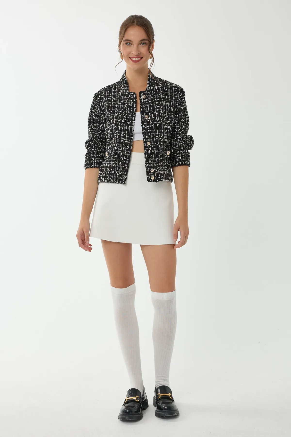 Tweed Regular Fit Jacket 3