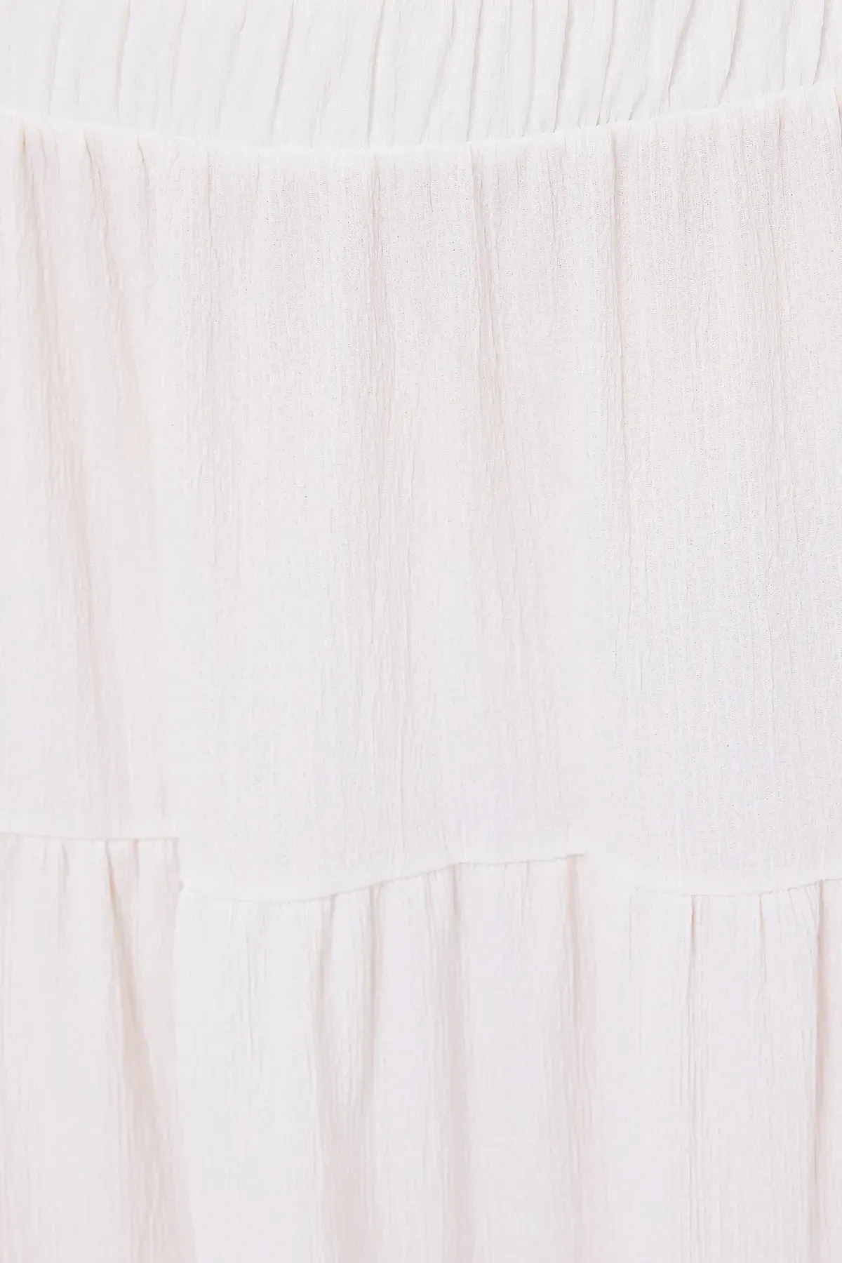 Tiered Maxi Skirt with Elastic Waist 5