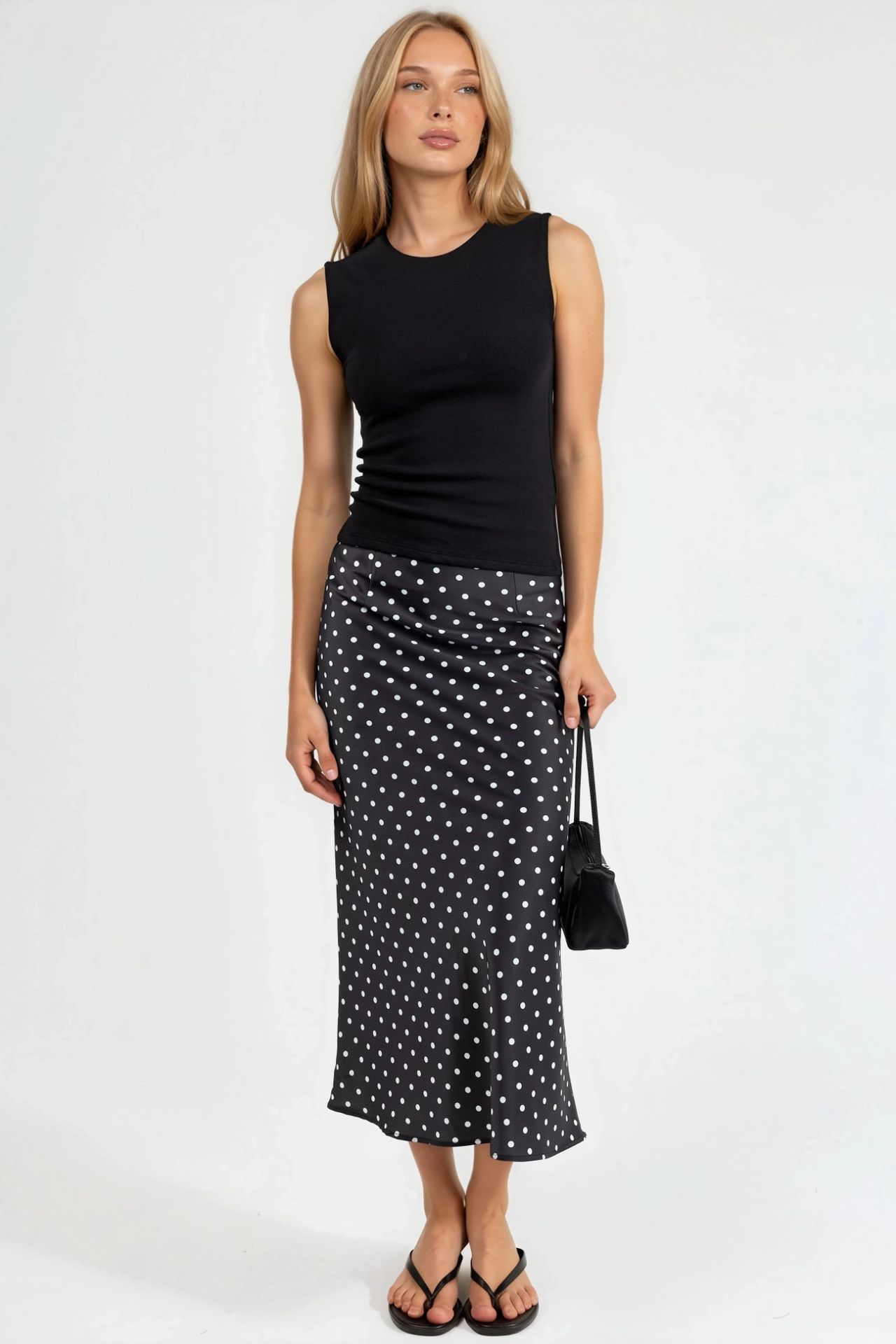 BUSEM Crew Neck Sleeveless Solid Top 5