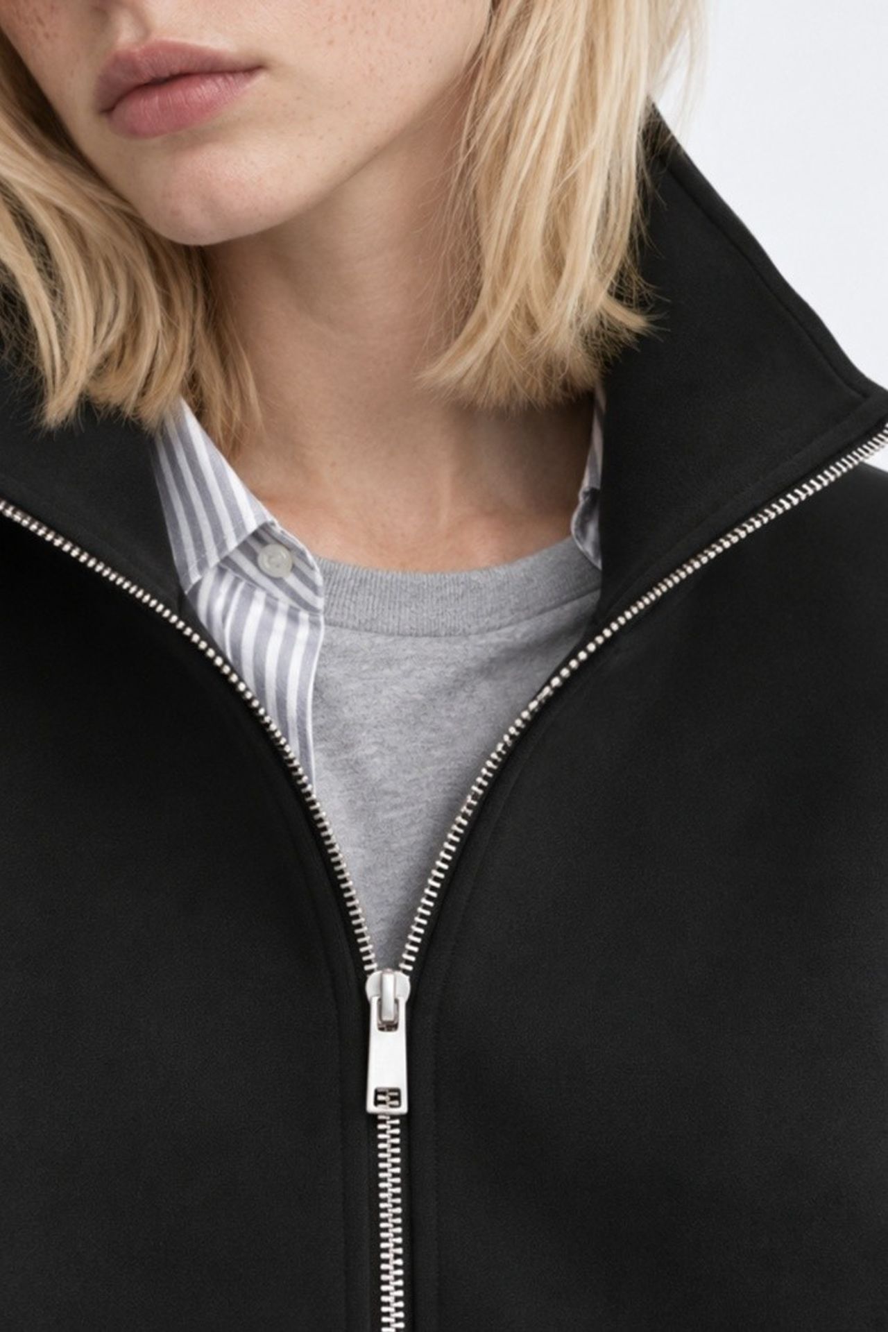 Scuba Jacket with Drawstring Detail 5