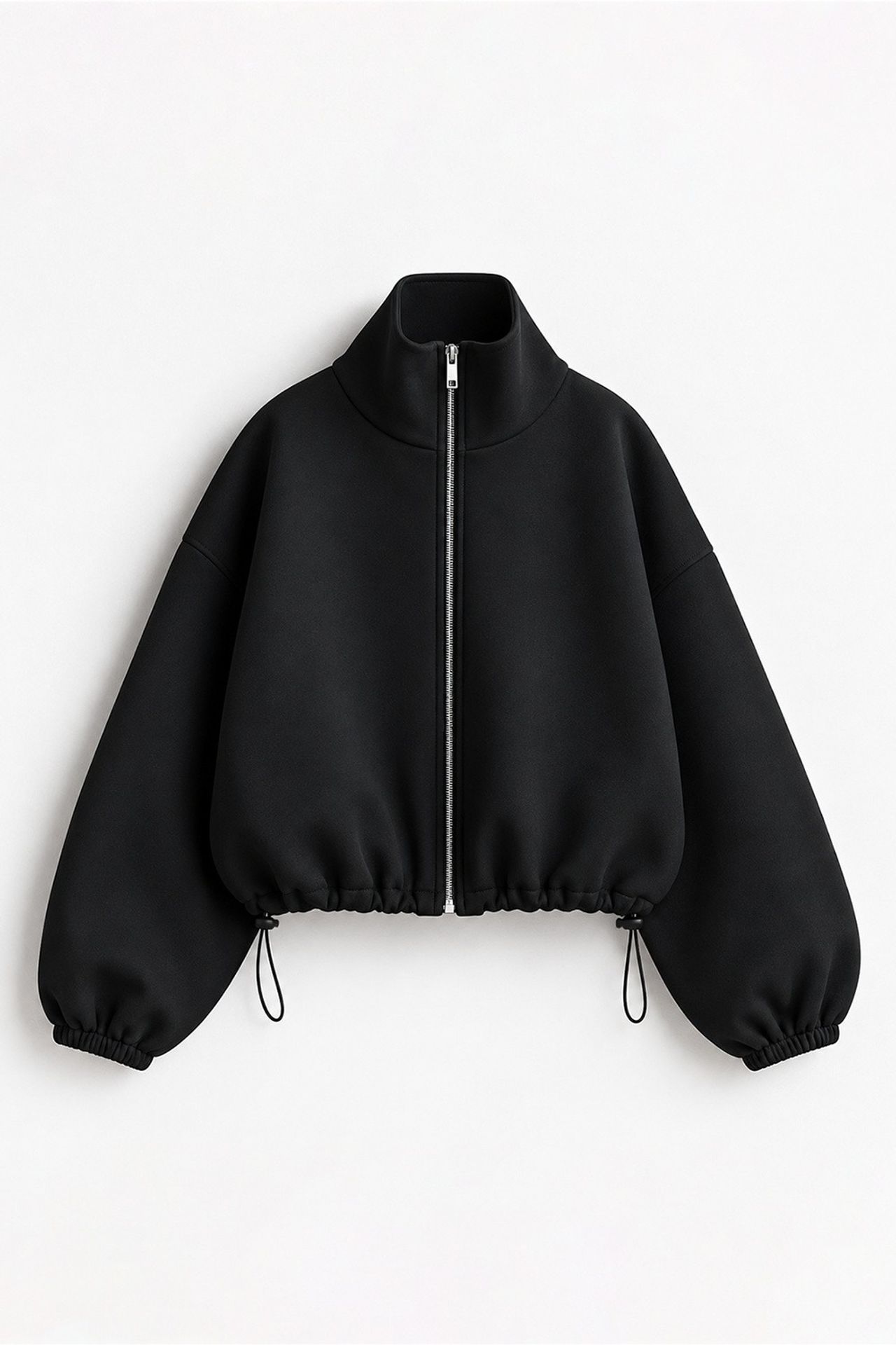 Scuba Jacket with Drawstring Detail 6