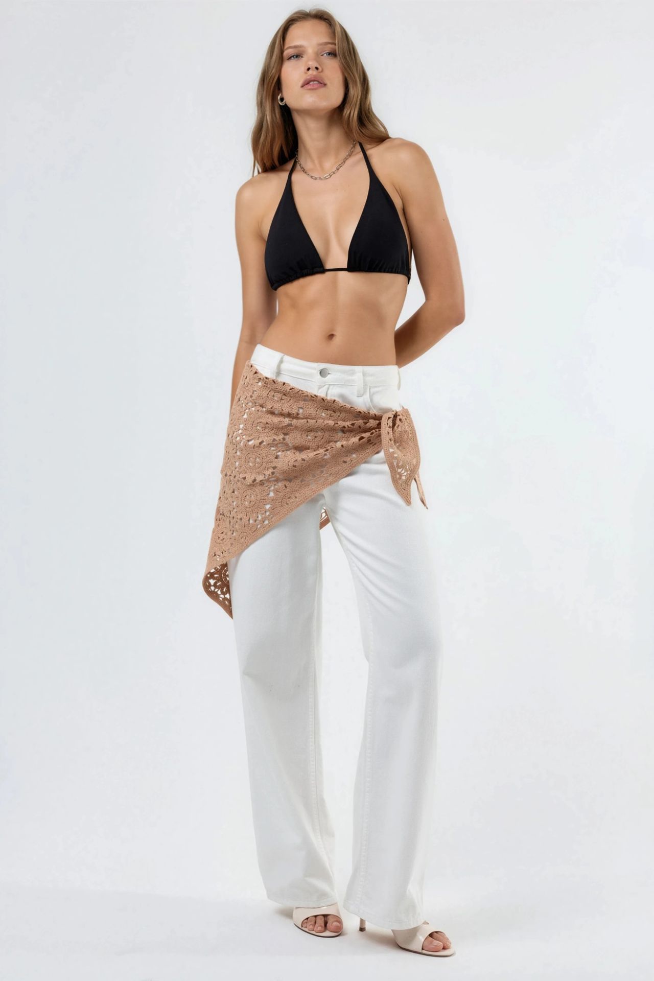 QU STYLE Multi-Use Triangle Scarf