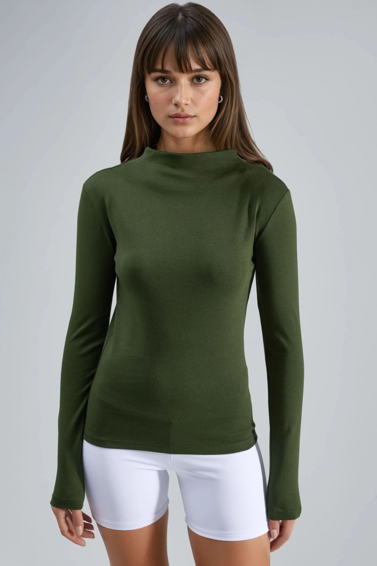 BUSEM Slim Fit Half Turtleneck Blouse 7