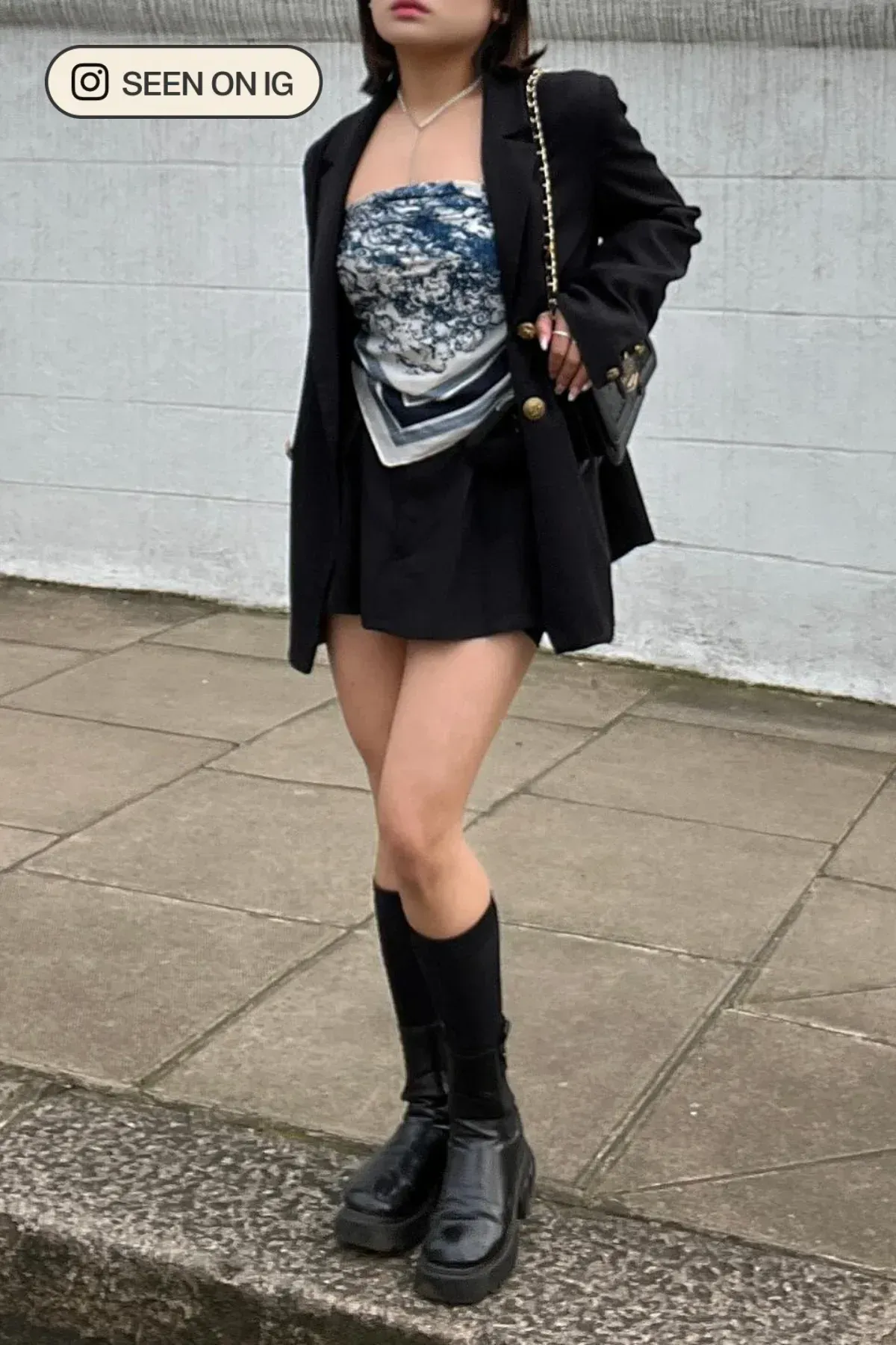 Mid Rise Pleated Pocket Cargo Mini Skirt 1