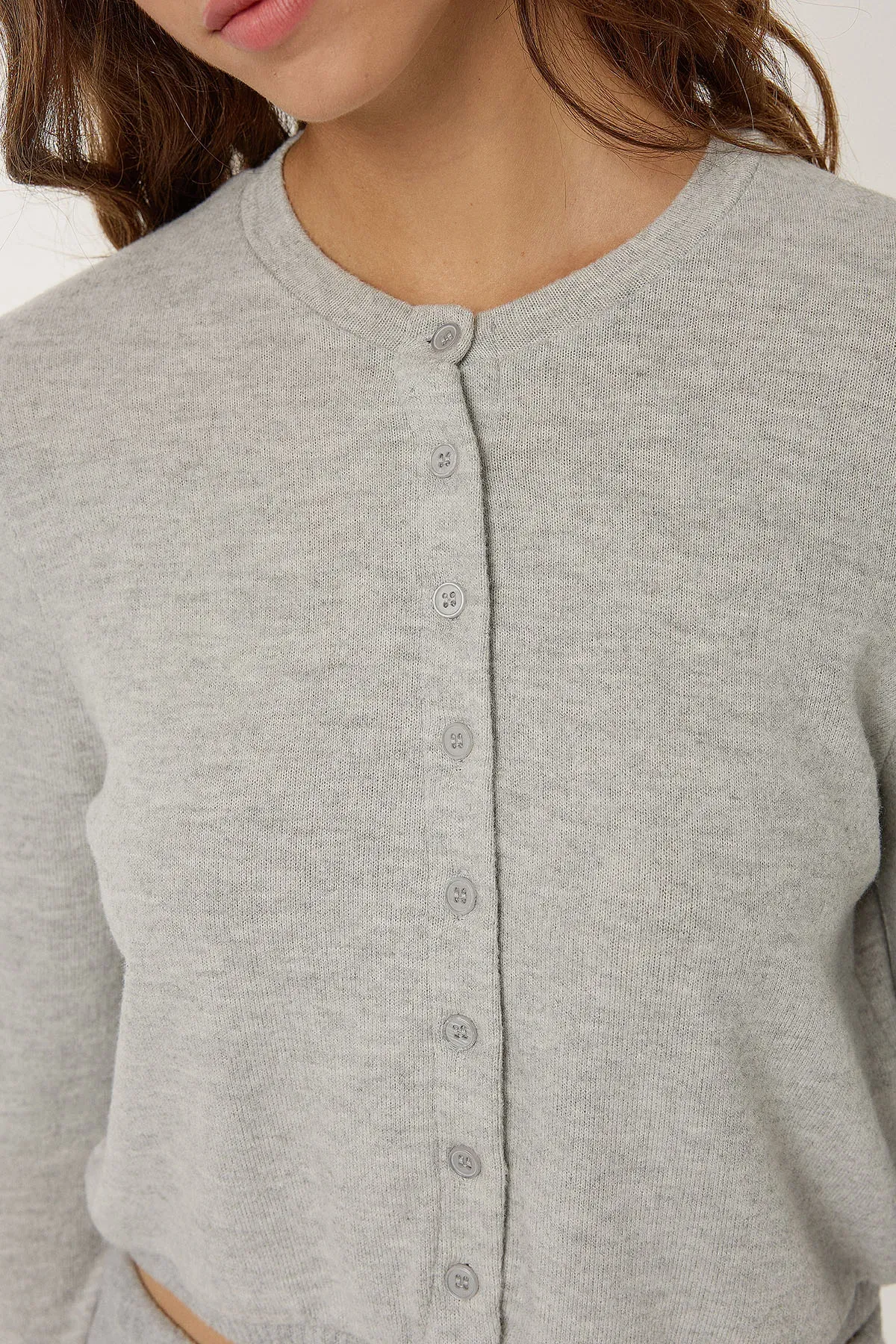 Buttoned Knit Cardigan 5