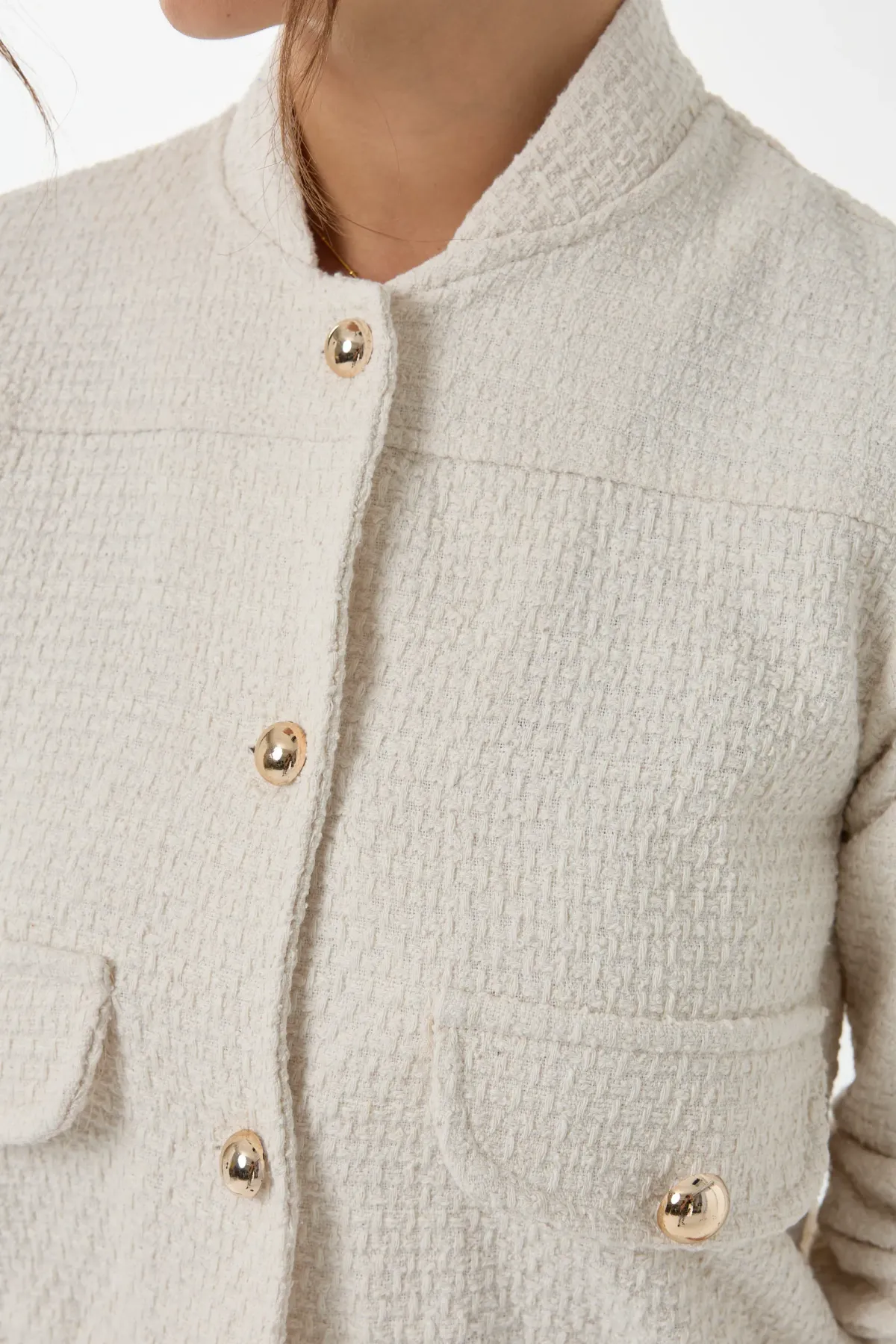 Tweed Regular Fit Jacket 5