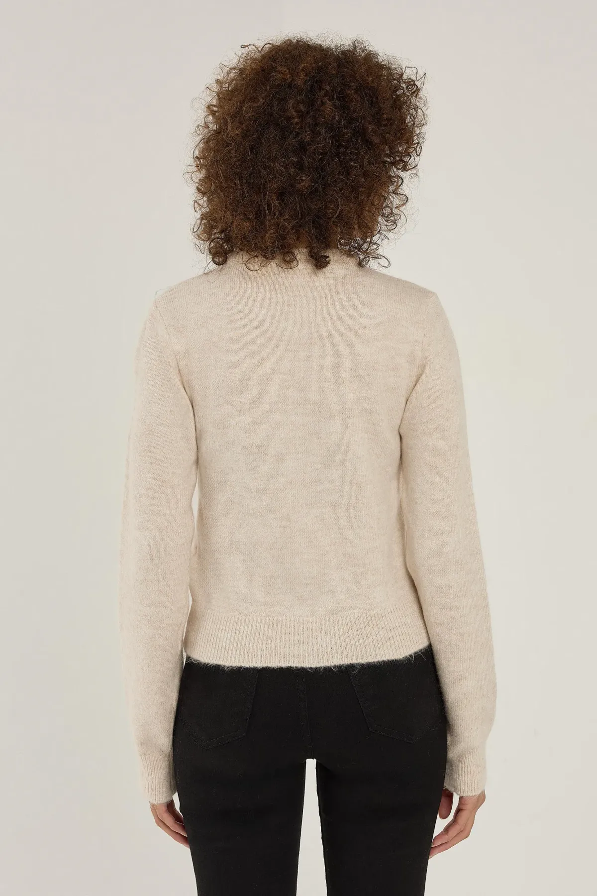 Zippered Knit Cardigan 4