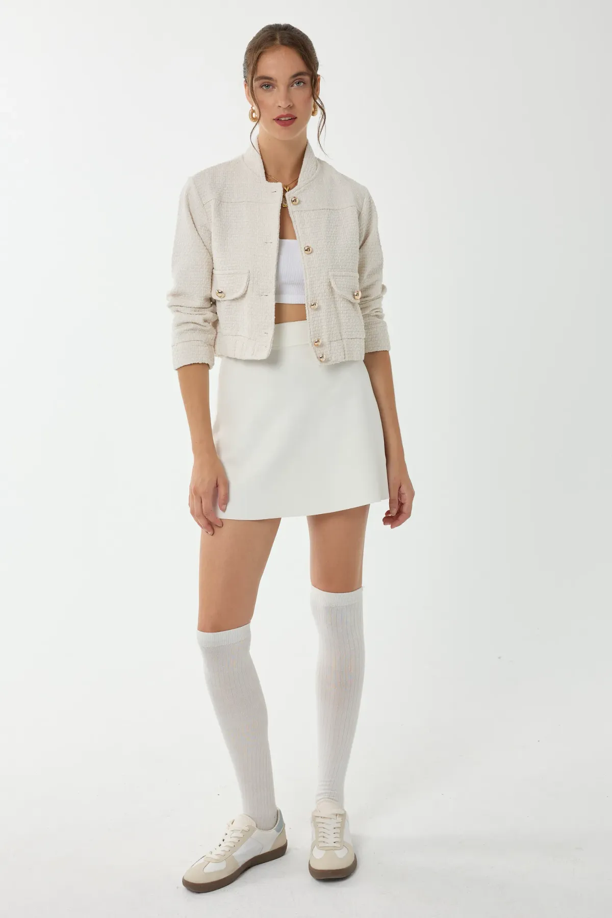 Tweed Regular Fit Jacket 2